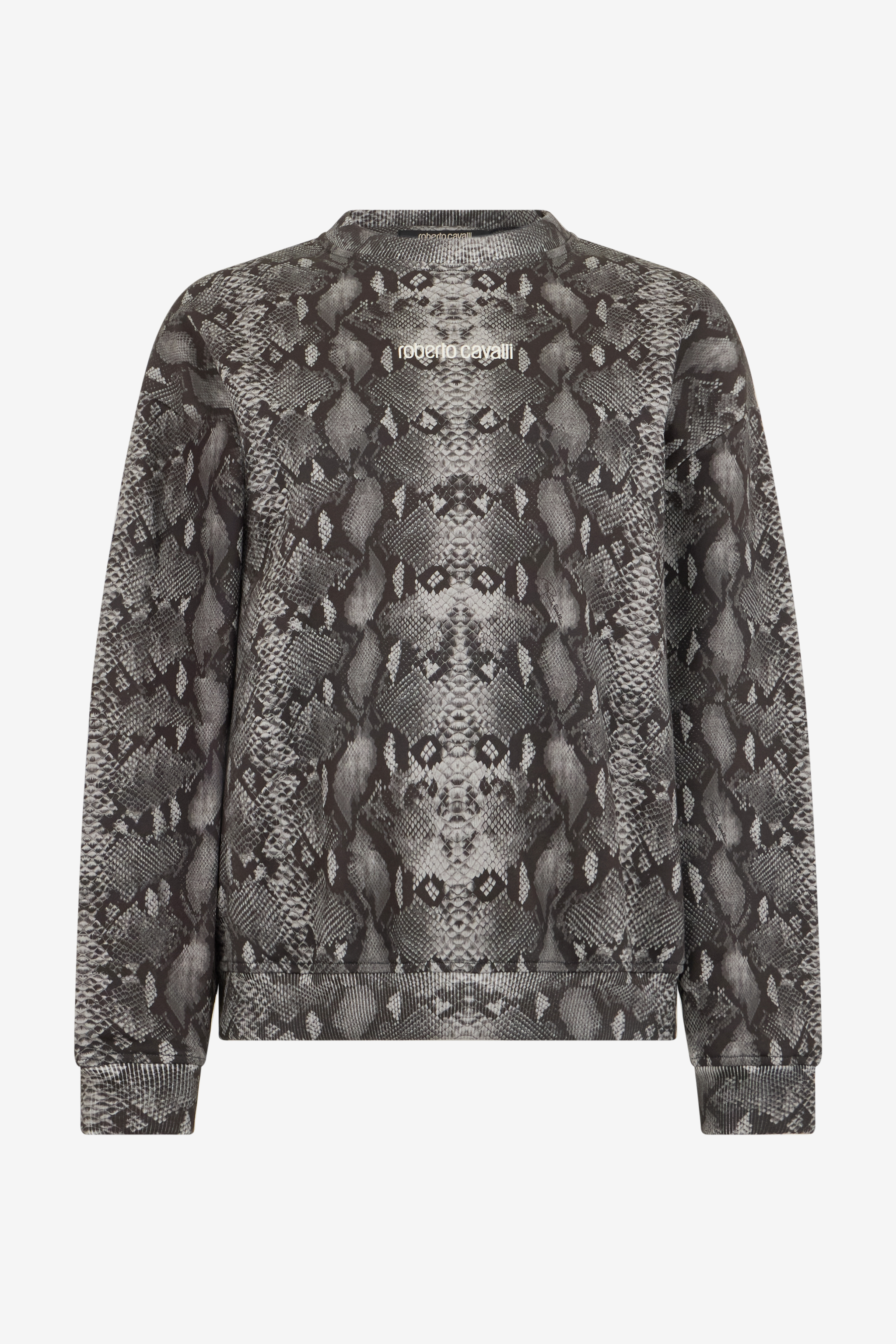 Roberto Cavalli Python Print Sweatshirt