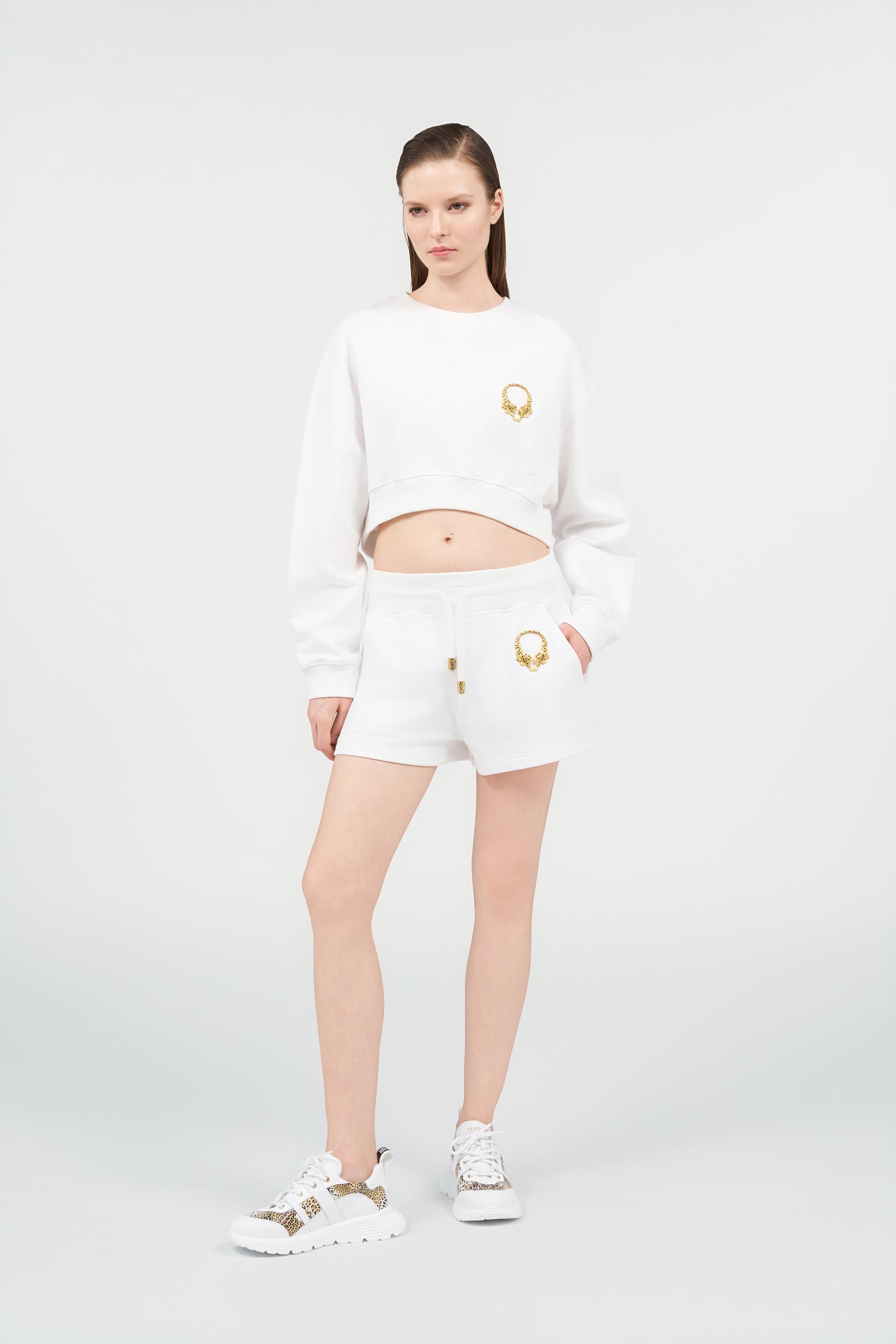 Roberto Cavalli Roar Sweatshirt White | Thumbnail 7