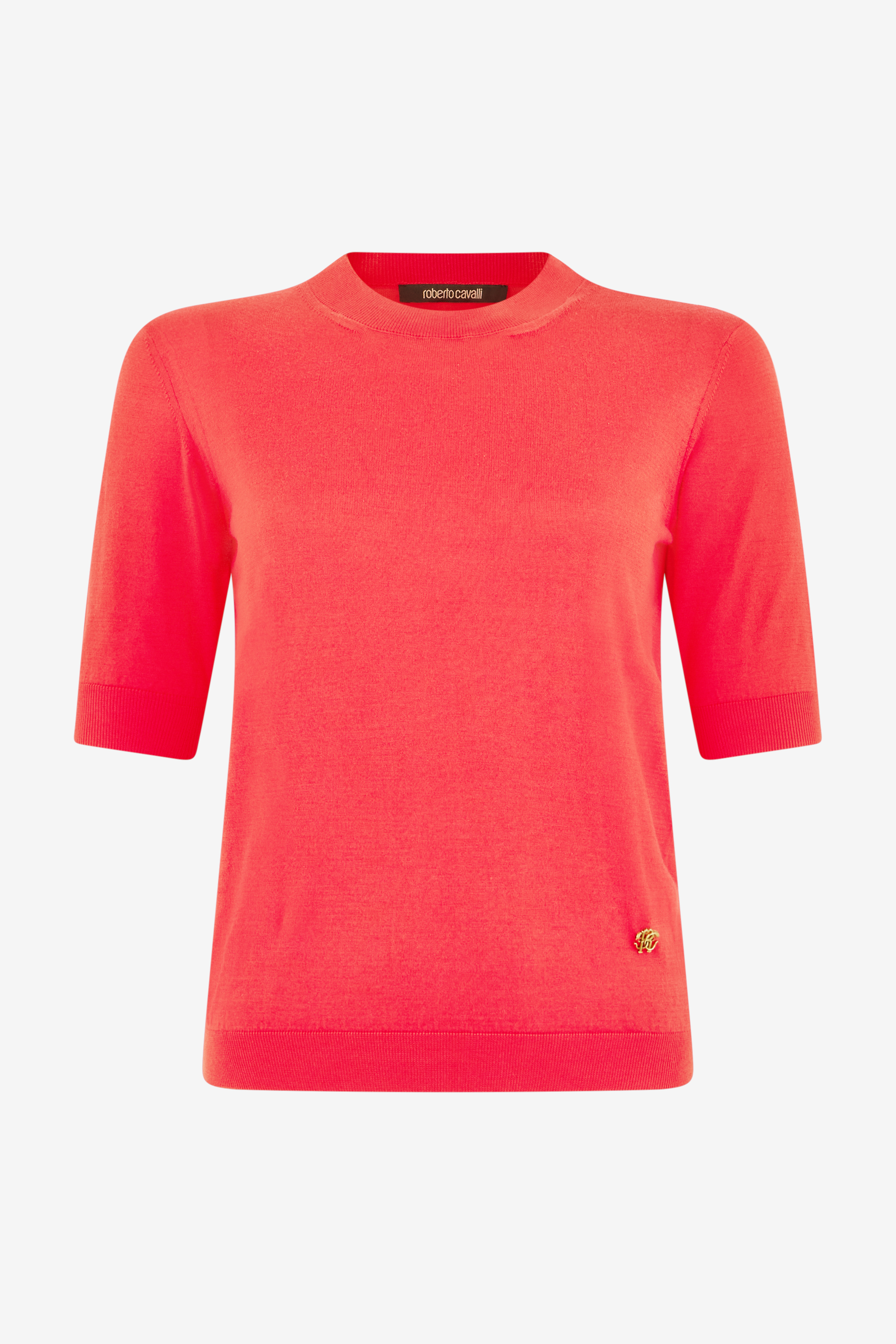 Roberto Cavalli Women's Coral/Red Sweater - Knitwear