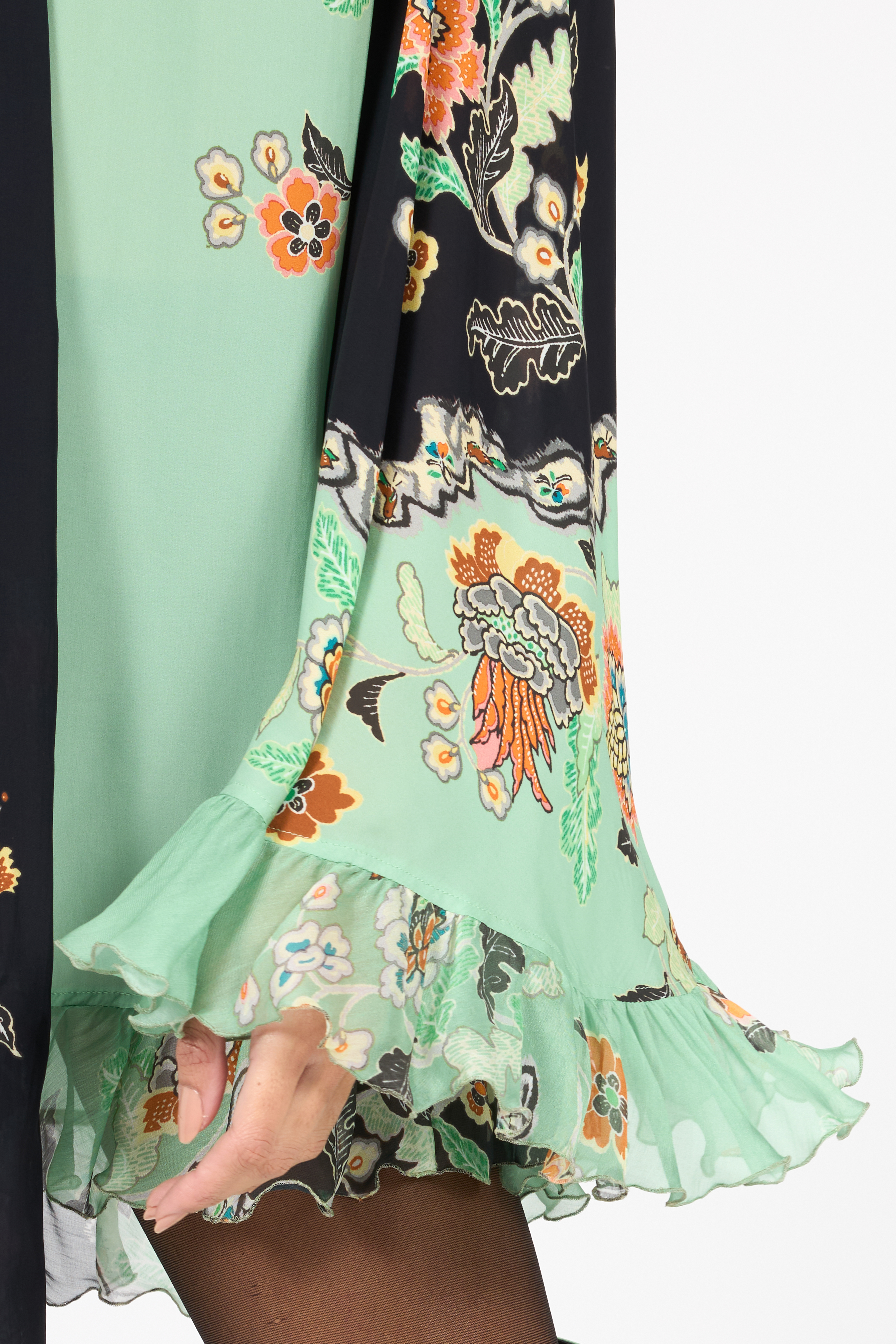 Roberto Cavalli Kimono Print Mini Dress | Thumbnail 5