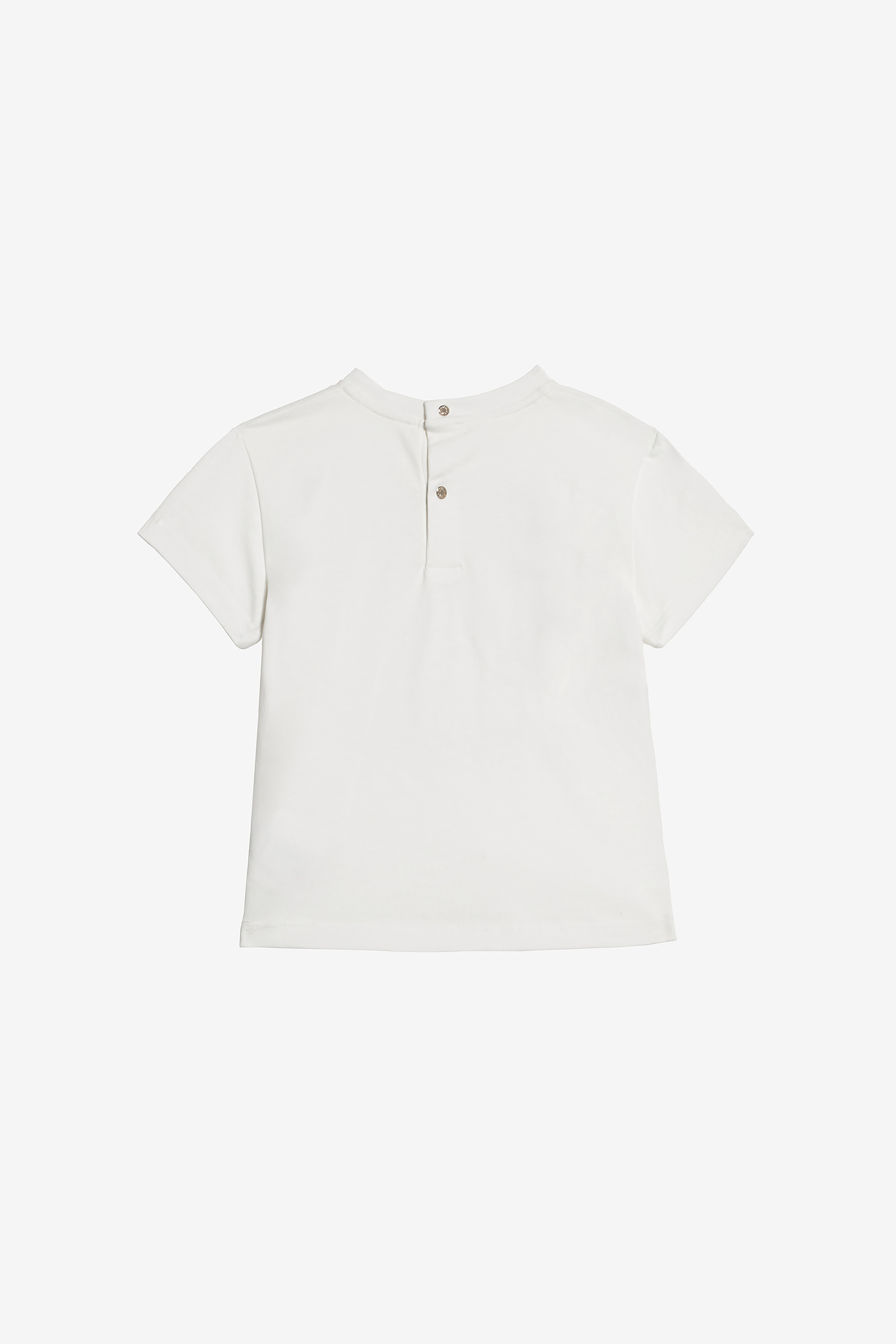 T-Shirt With Marine Print And RC Monogram