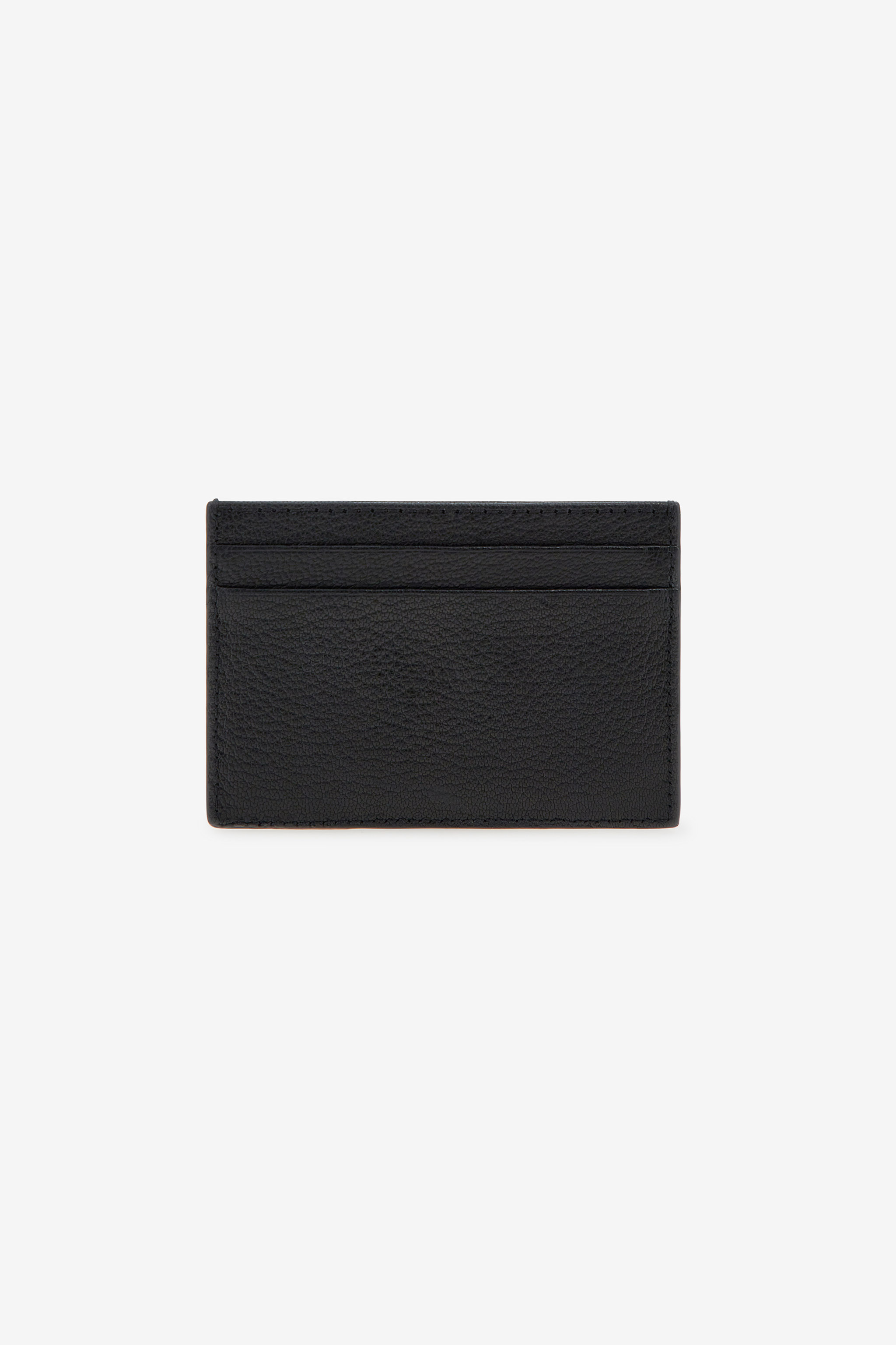 Roberto Cavalli Cardholder With Monogram Rc In Black