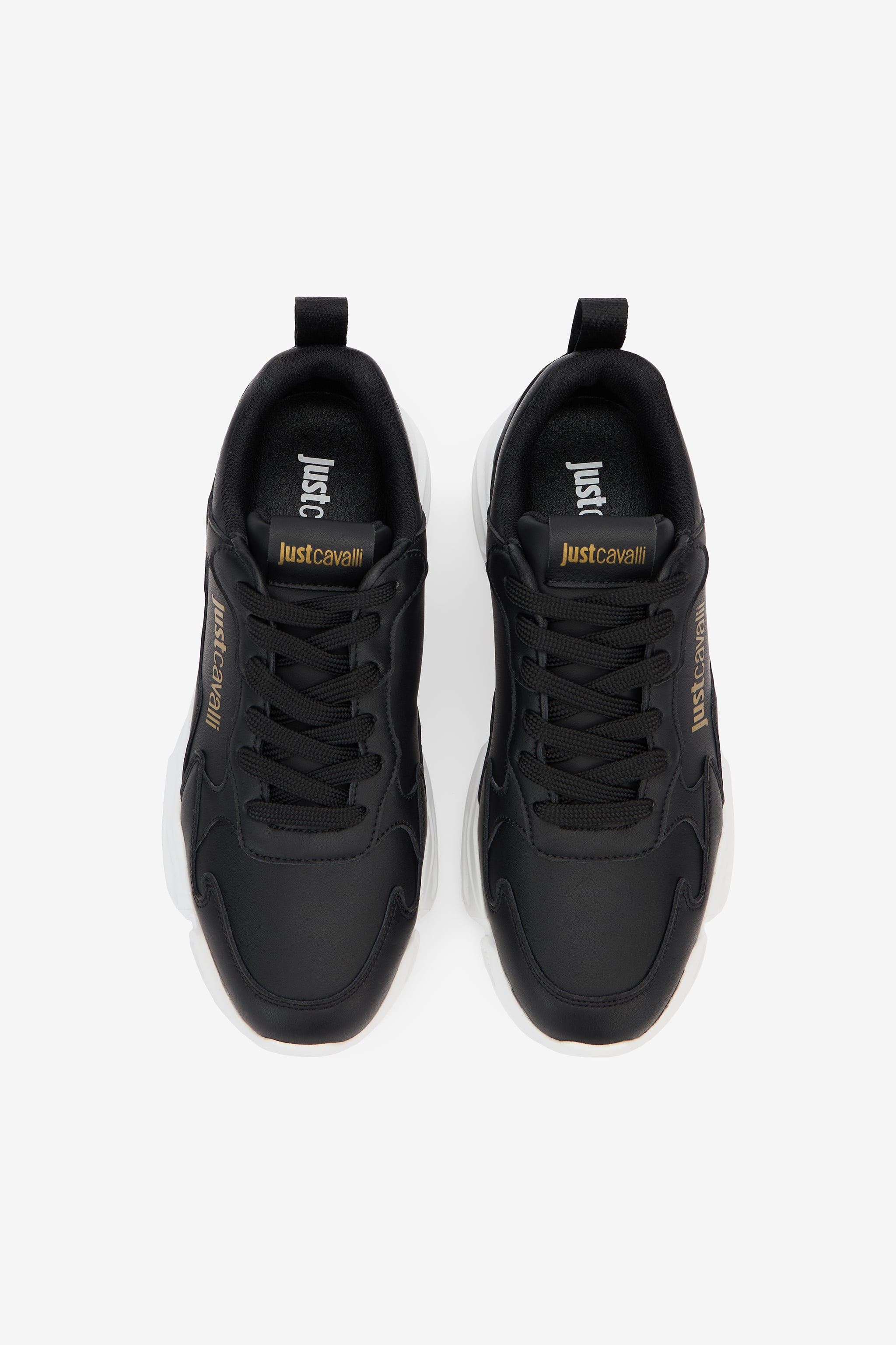 Roberto Cavalli Sneakers with Logo Detail | Thumbnail 4 Roberto Cavalli Sneakers with Logo Detail | Thumbnail 4