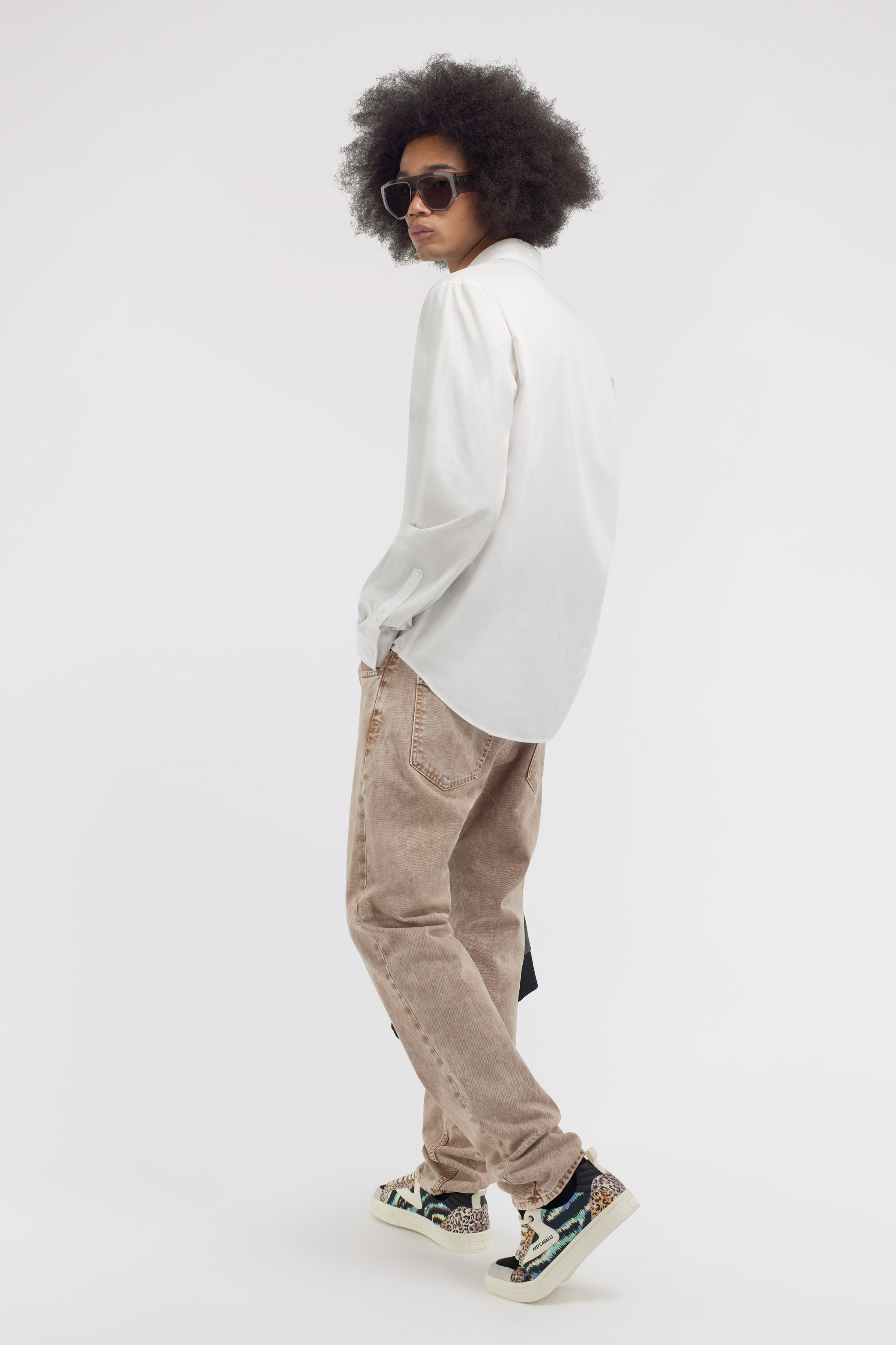 Roberto Cavalli Just Cavalli Shirt In White