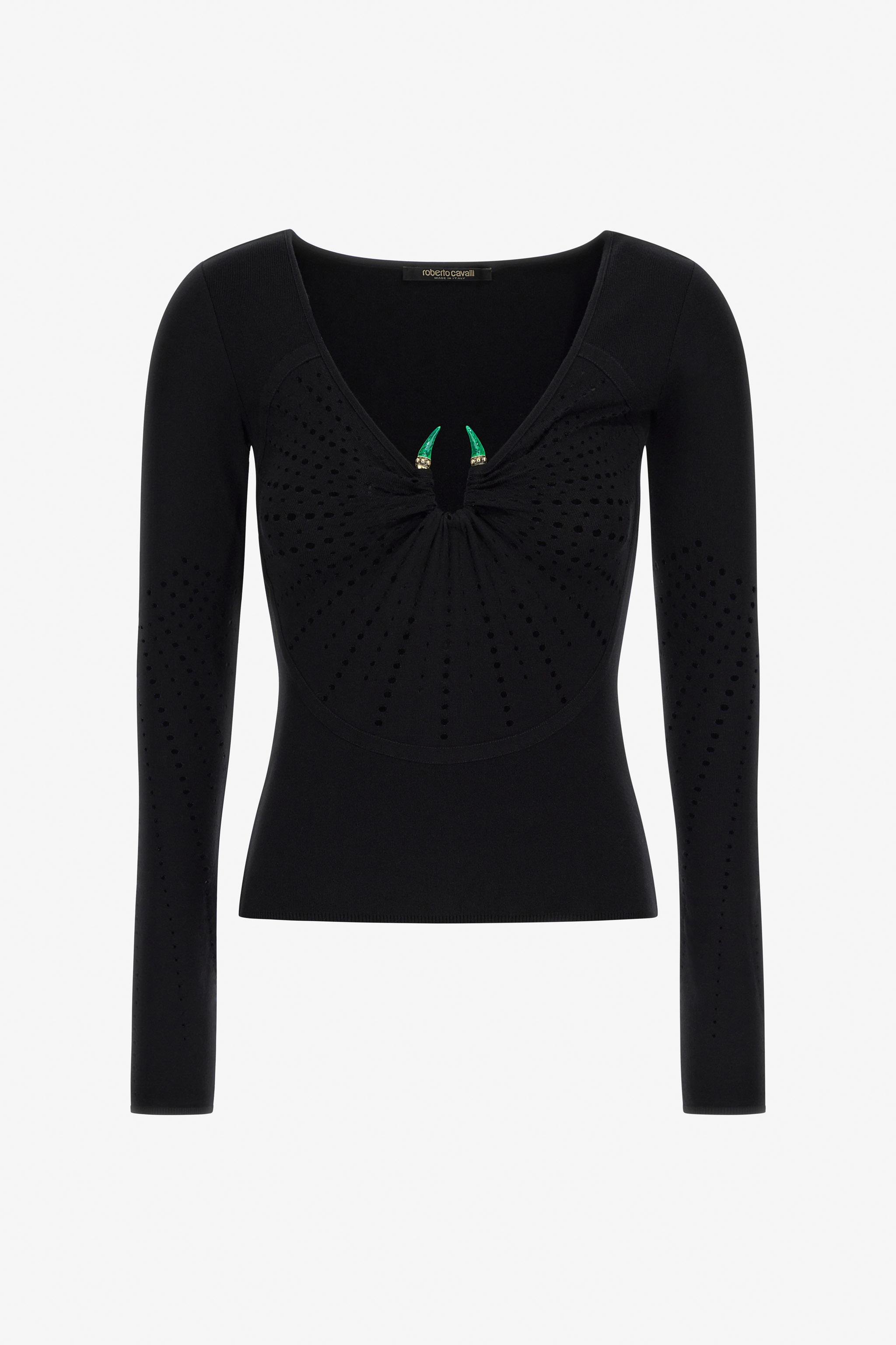 Women's V-Neck Ribbed Knit Sweater Long Sleeve Slim Fit