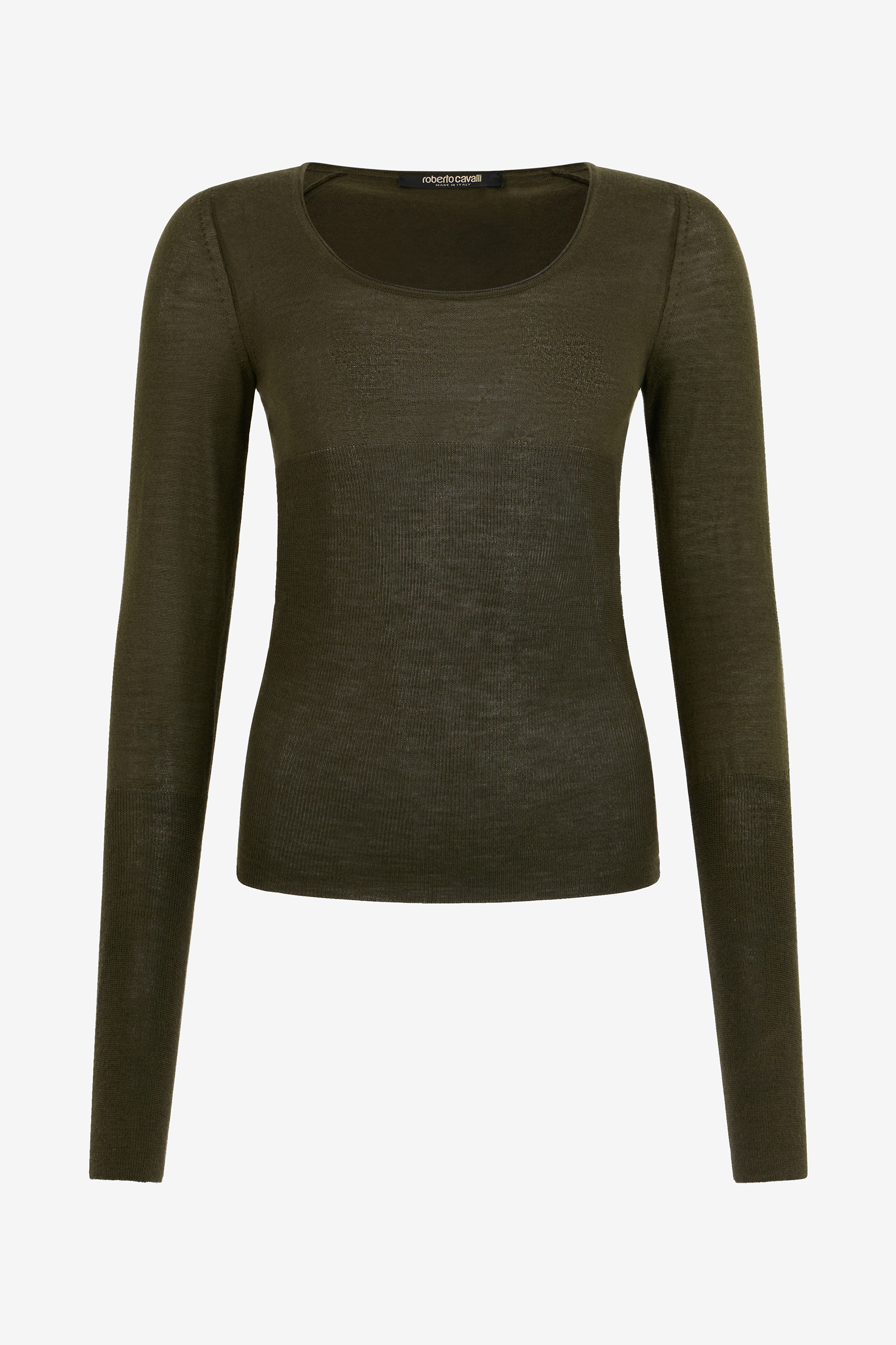 Green Long Sleeve Knit Top