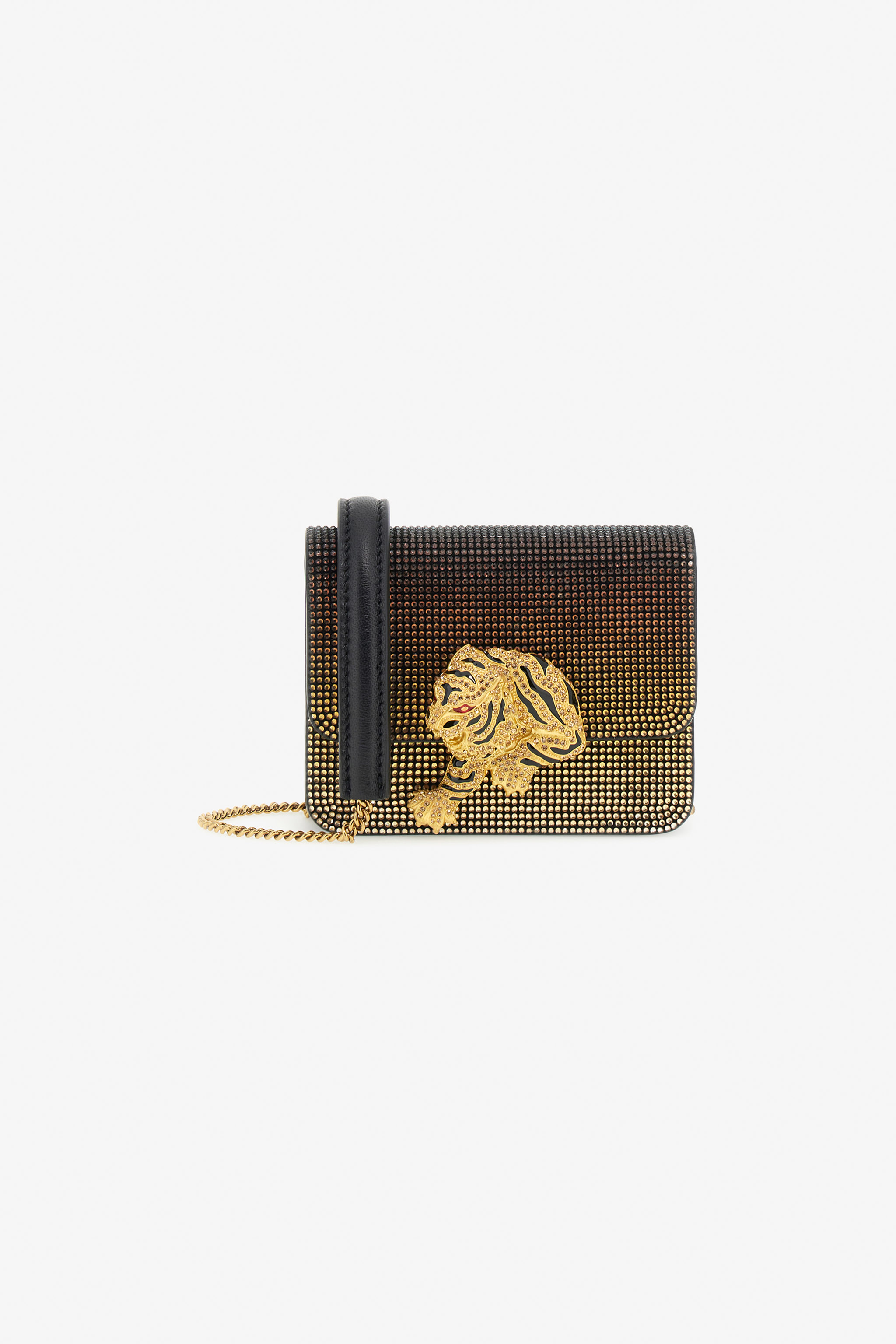 Roberto Cavalli Women's Gold Mini Roar Bag - Bags
