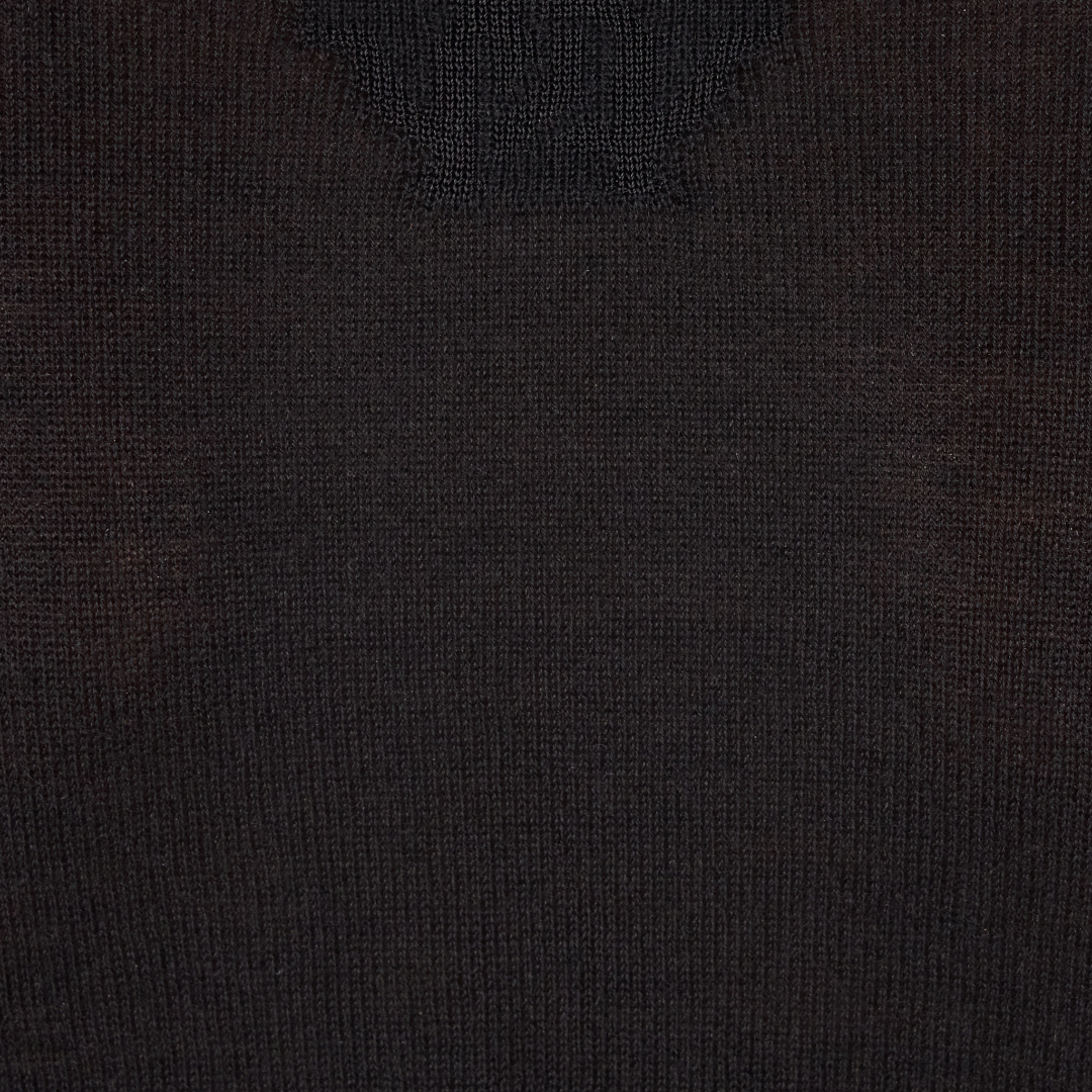 Roberto Cavalli Rollkragenpullover Aus Woll-seiden-mischgewebe In Black