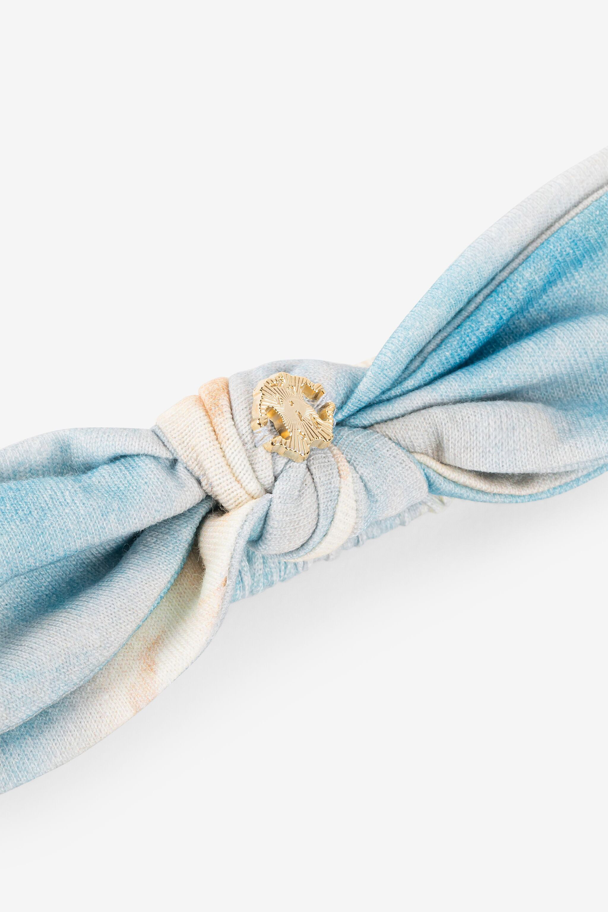 Roberto Cavalli Wild Leda-print Romper Set In Light Blue