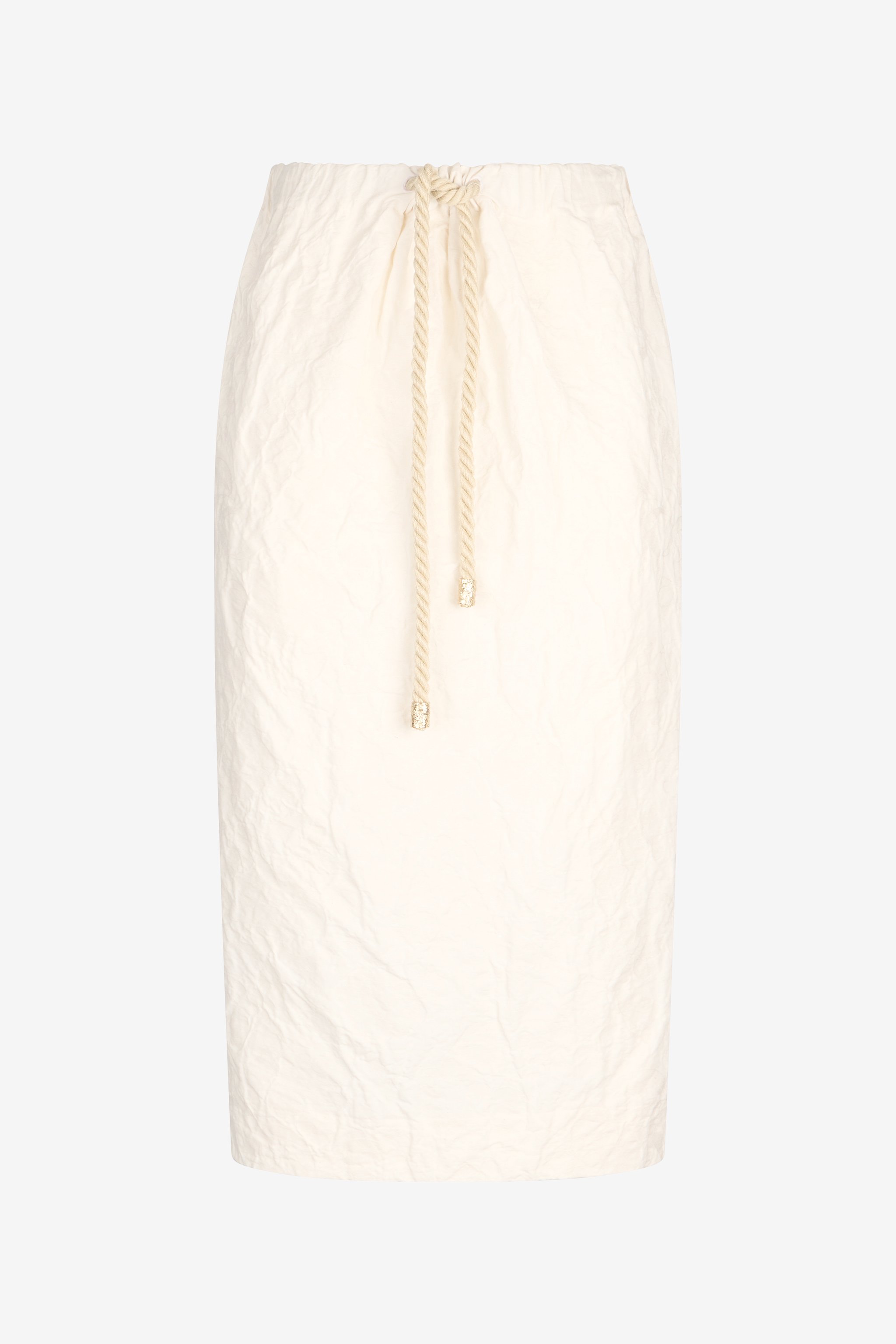 ROBERTO CAVALLI MIDI-ROCK MIT KORDELZUG