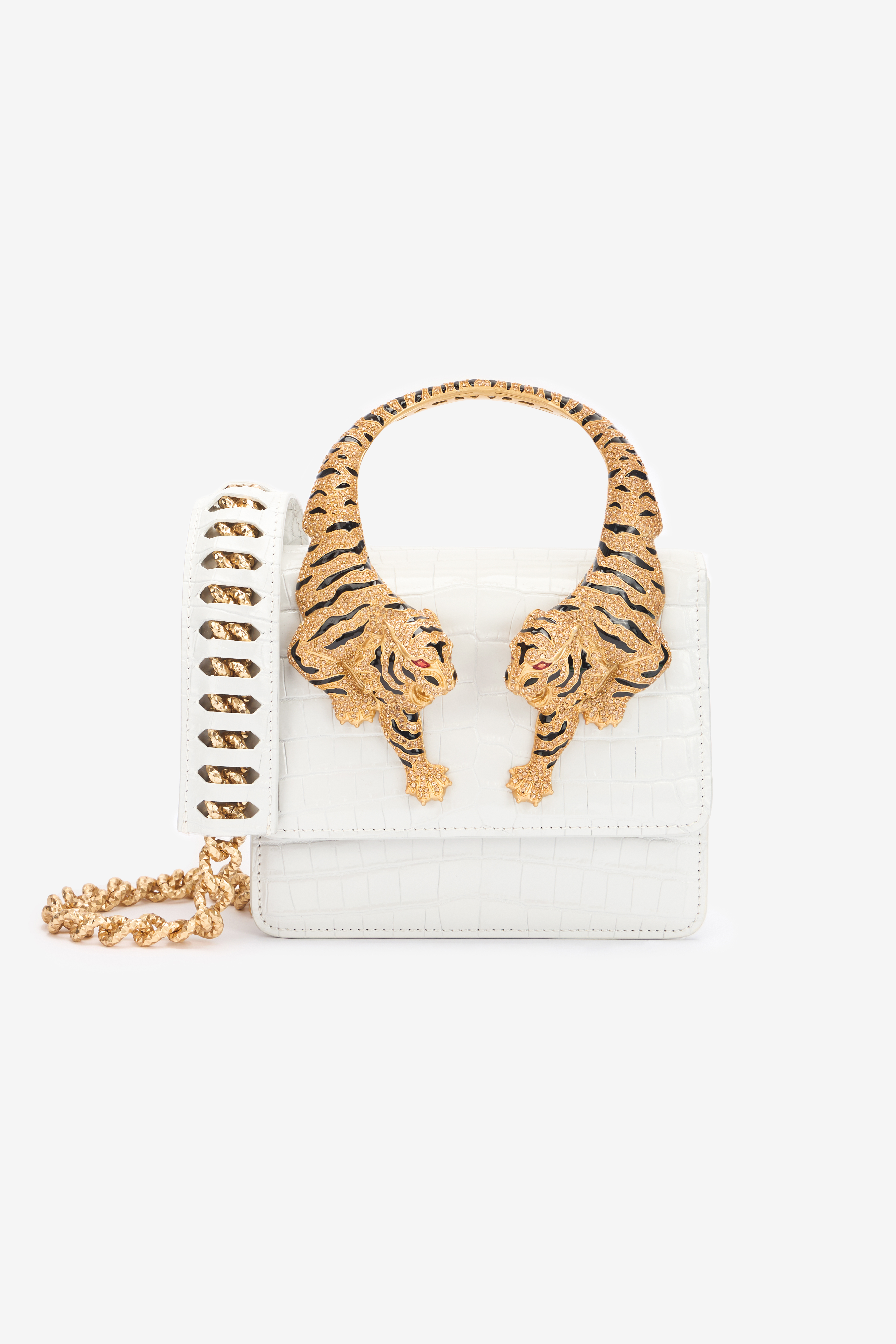 Roberto Cavalli Medium Roar Bag | Thumbnail 7 Roberto Cavalli Medium Roar Bag | Thumbnail 7