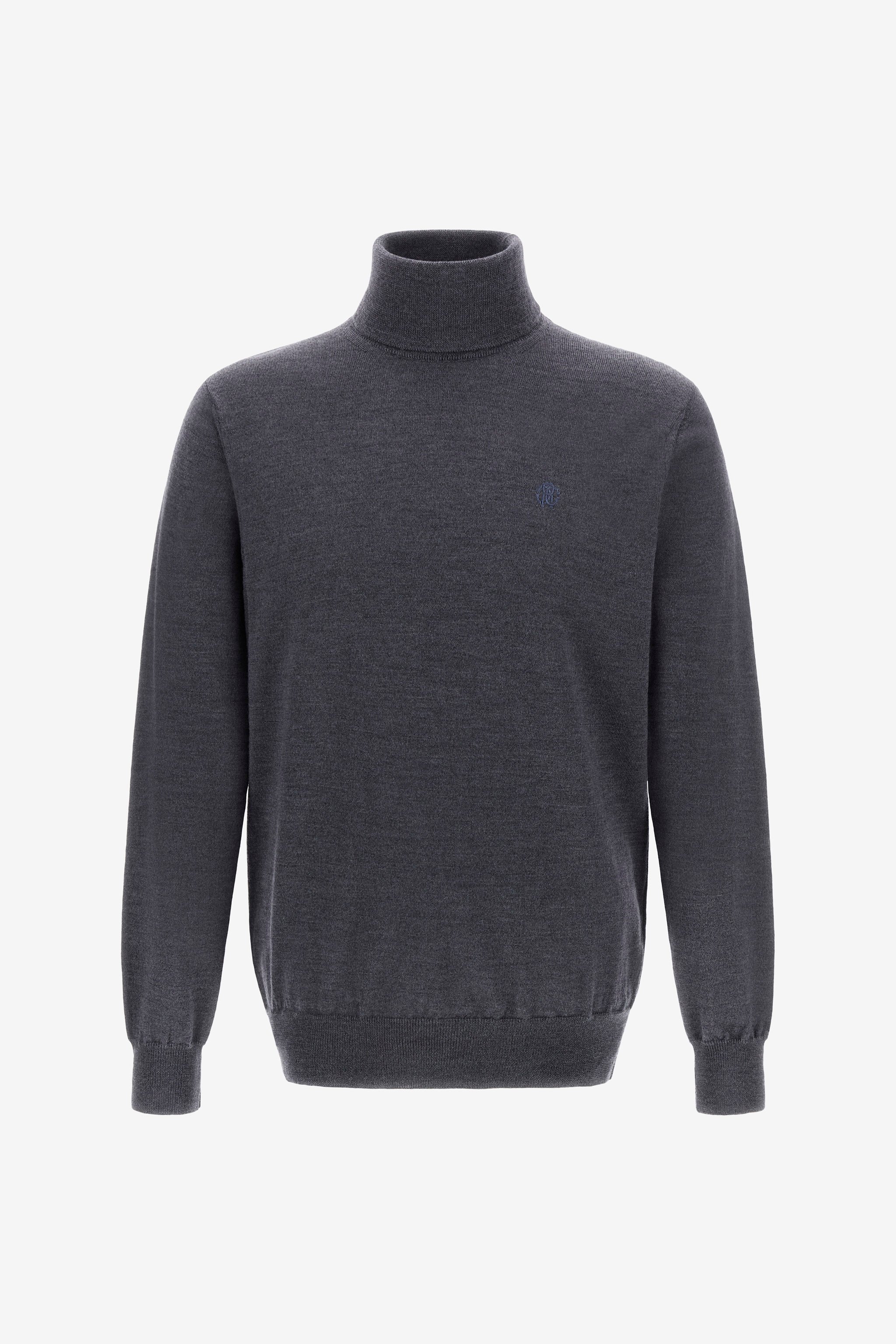 Turtleneck sweater with RC