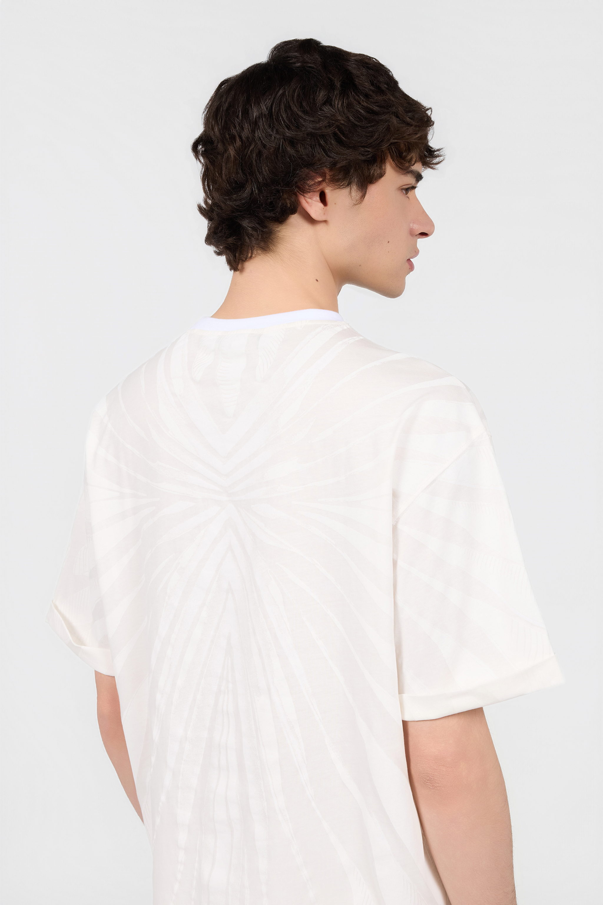 Roberto Cavalli T-Shirt With Ray Print | Thumbnail 5 Roberto Cavalli T-Shirt With Ray Print | Thumbnail 5