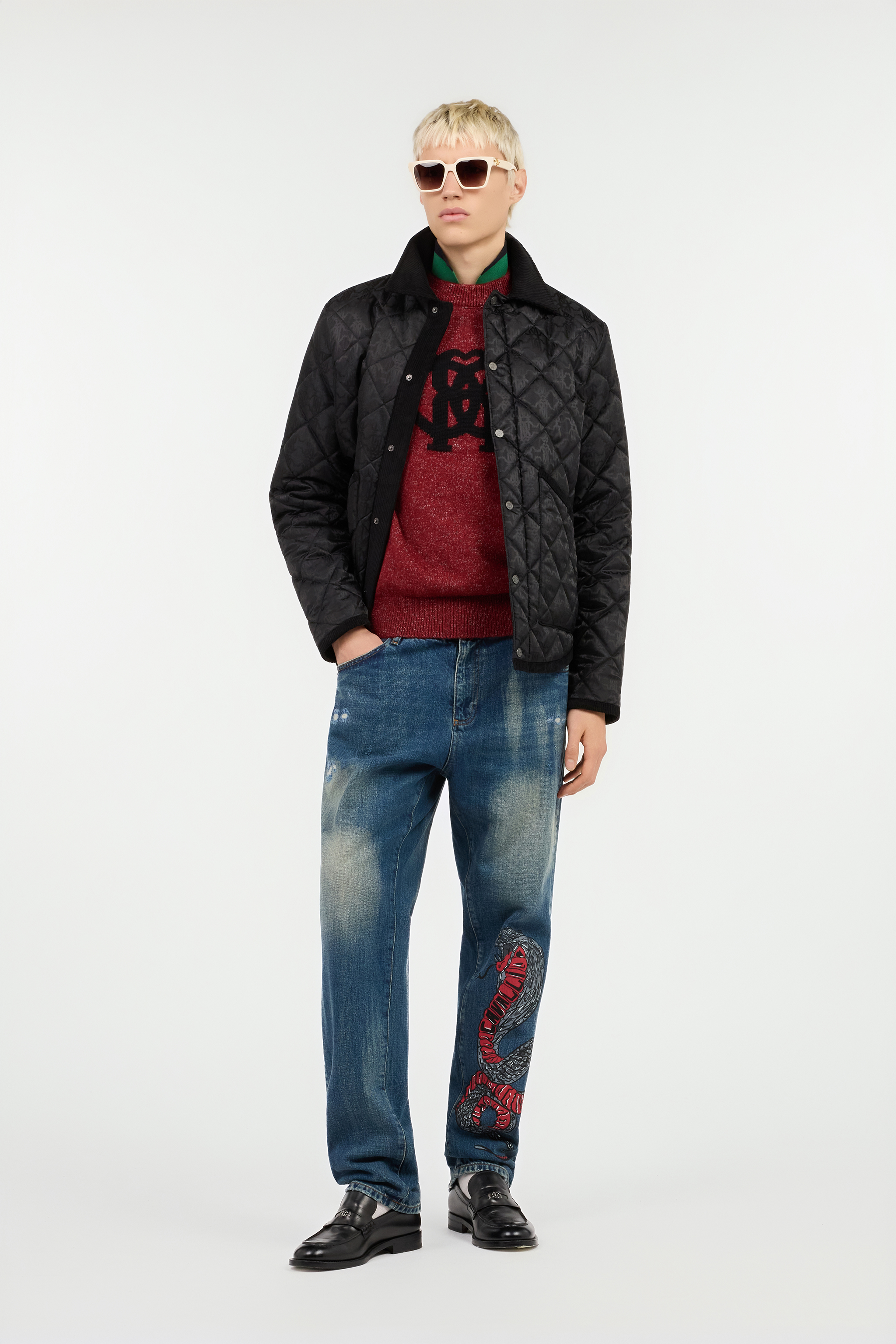 Sweater With Monogram RC