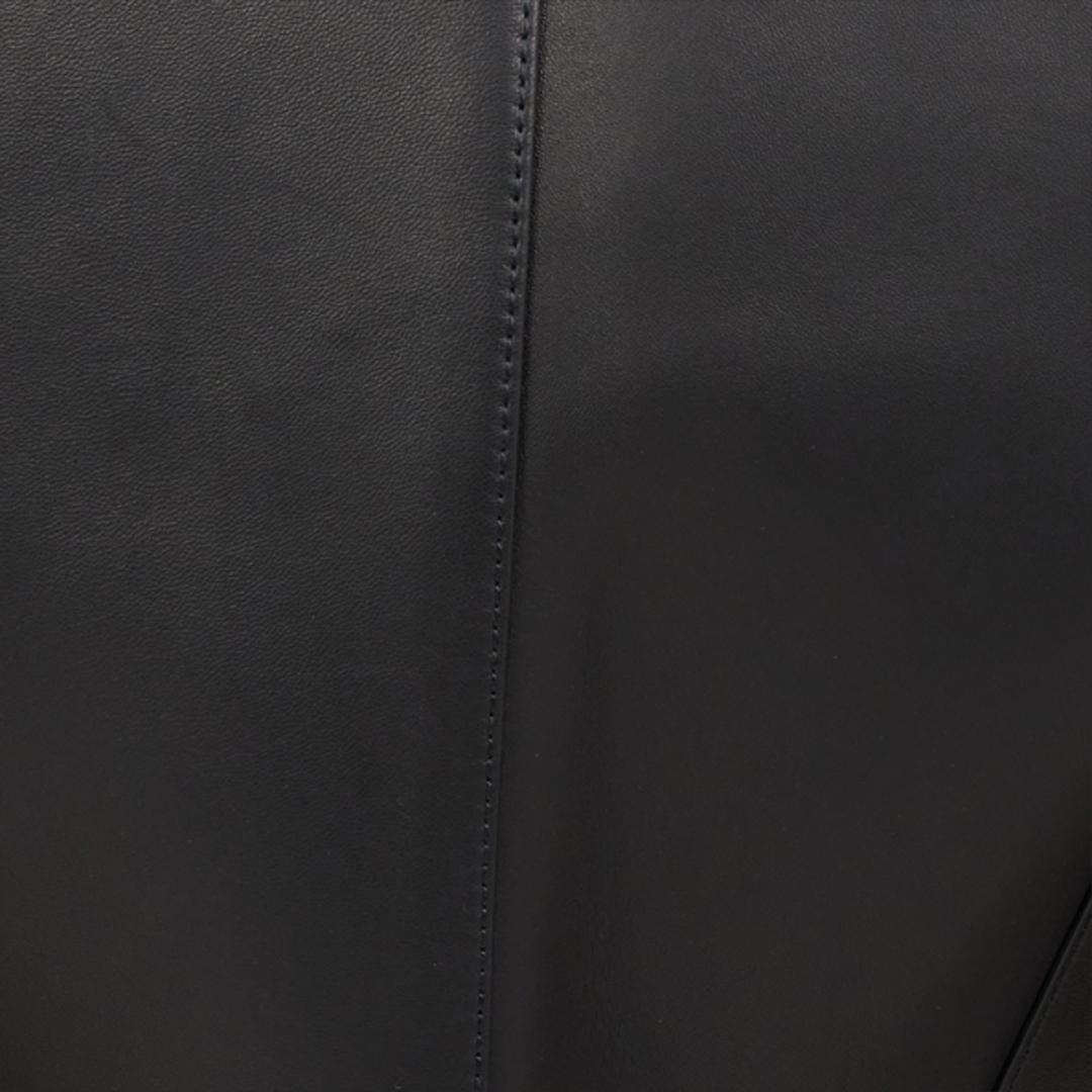 Roberto Cavalli Black Leather Vest With Lace-up Sides In Black