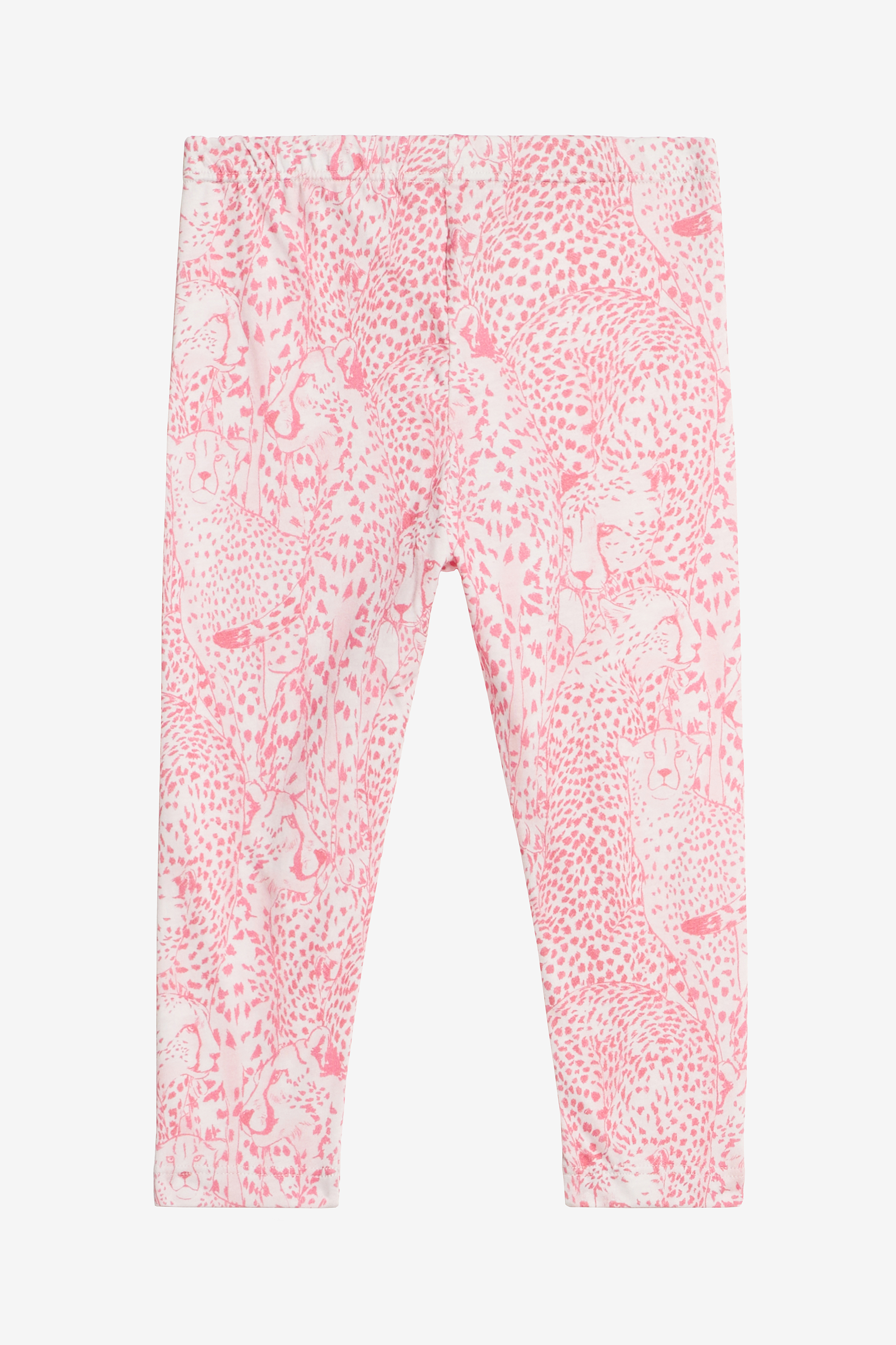 Cheetah-Print Sports Pants
