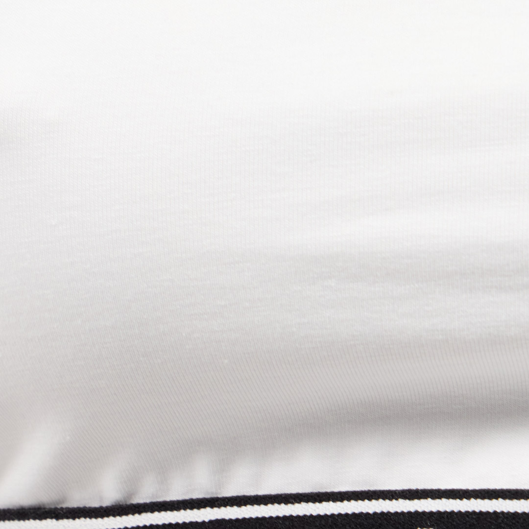 Two-Pack White Cotton Panties With Logo Waistband