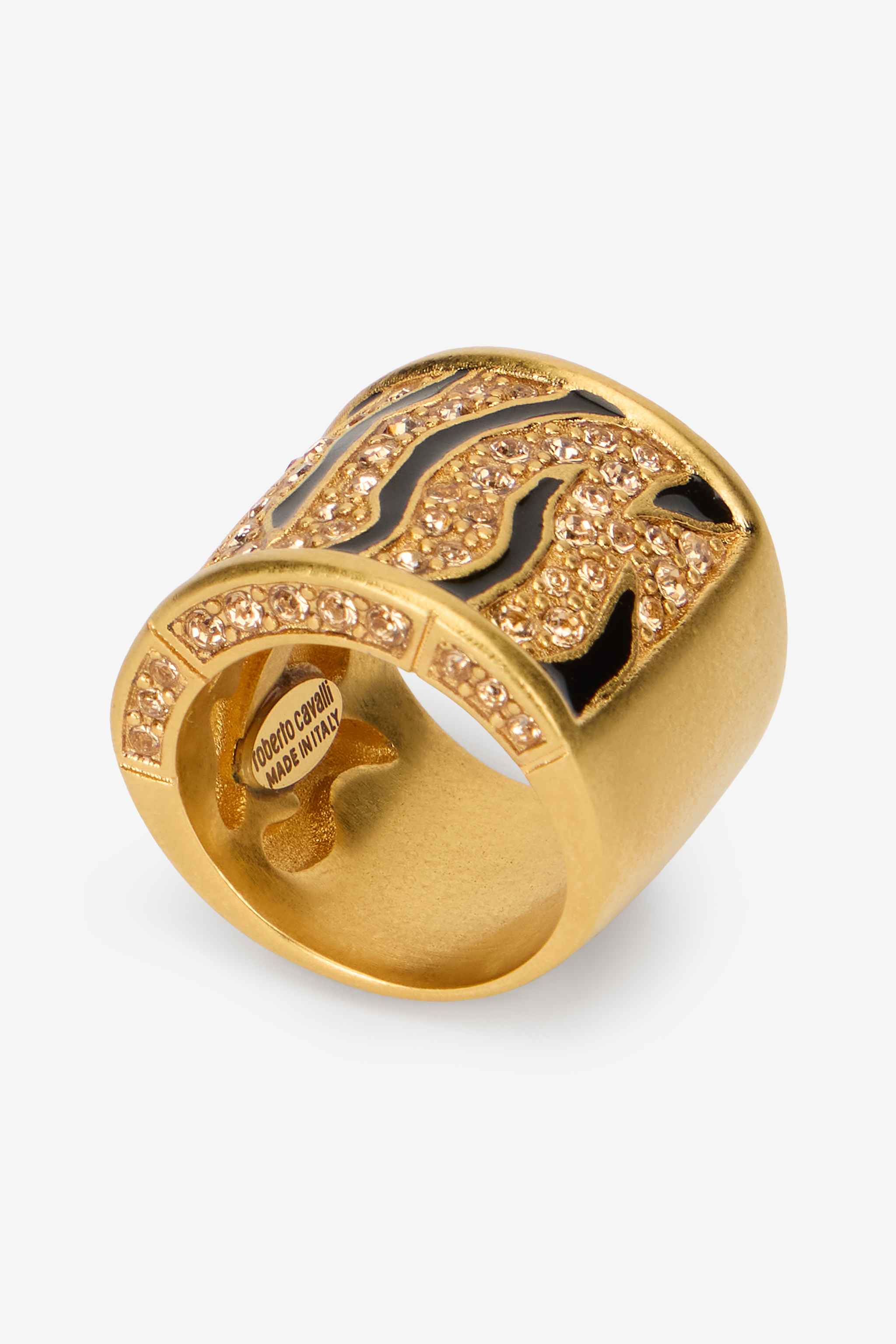 Roberto Cavalli Gold-Tone Roar Ring | Thumbnail 3
