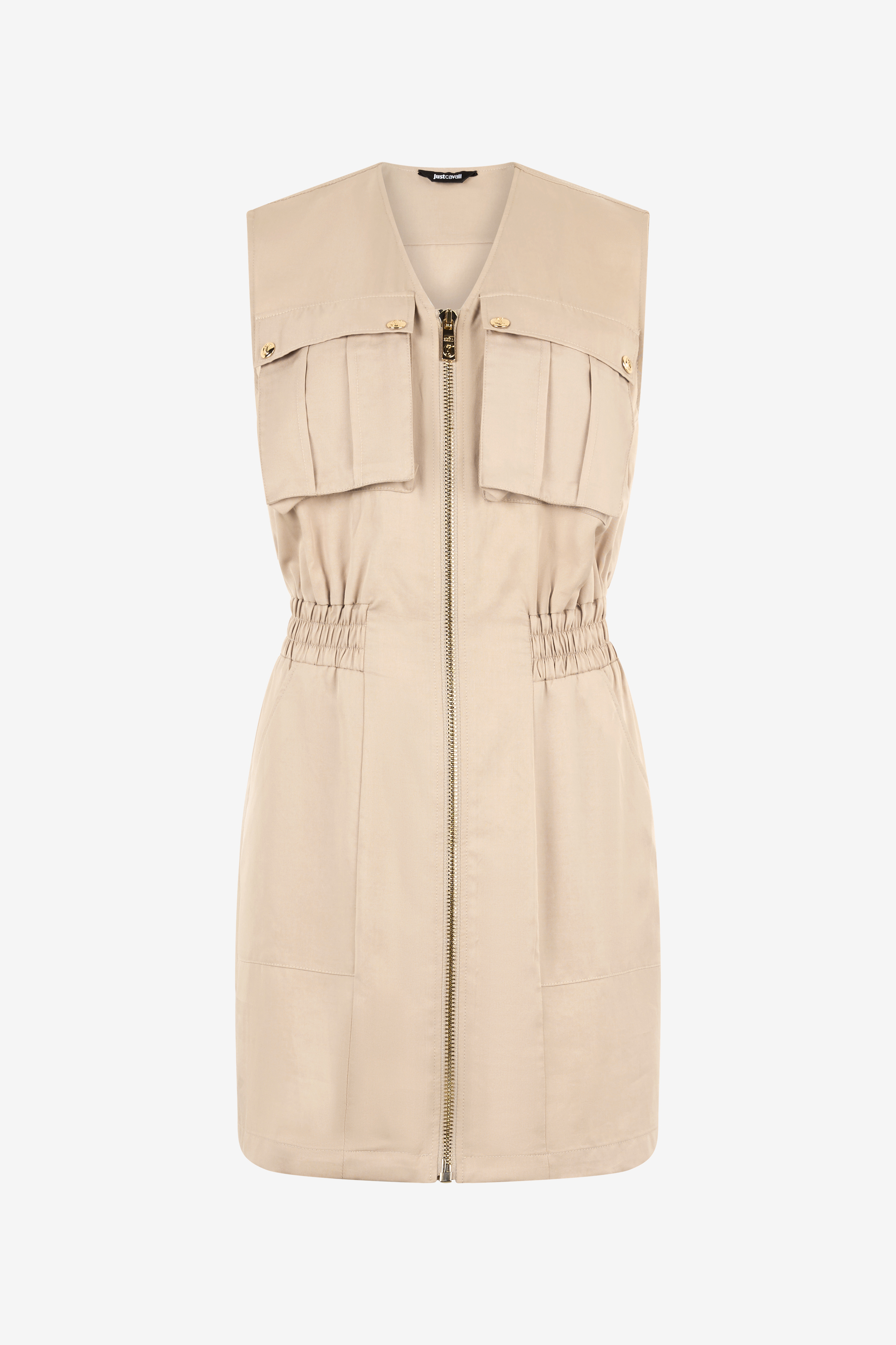 ROBERTO CAVALLI MINIKLEID MIT UTILITY-TASCHEN