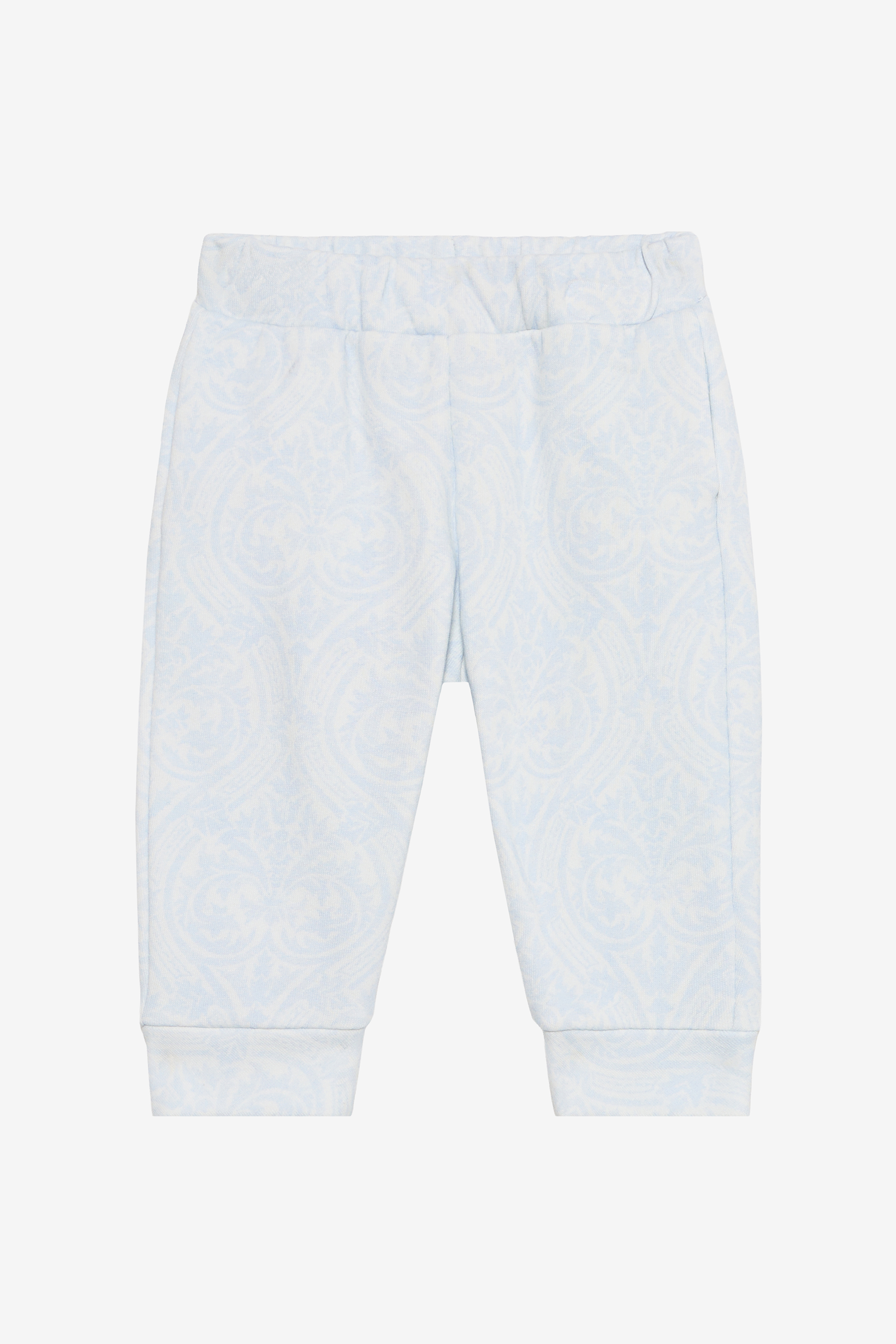 Roberto Cavalli Boys Blue Jacquard Pattern Trousers - Trousers Baby