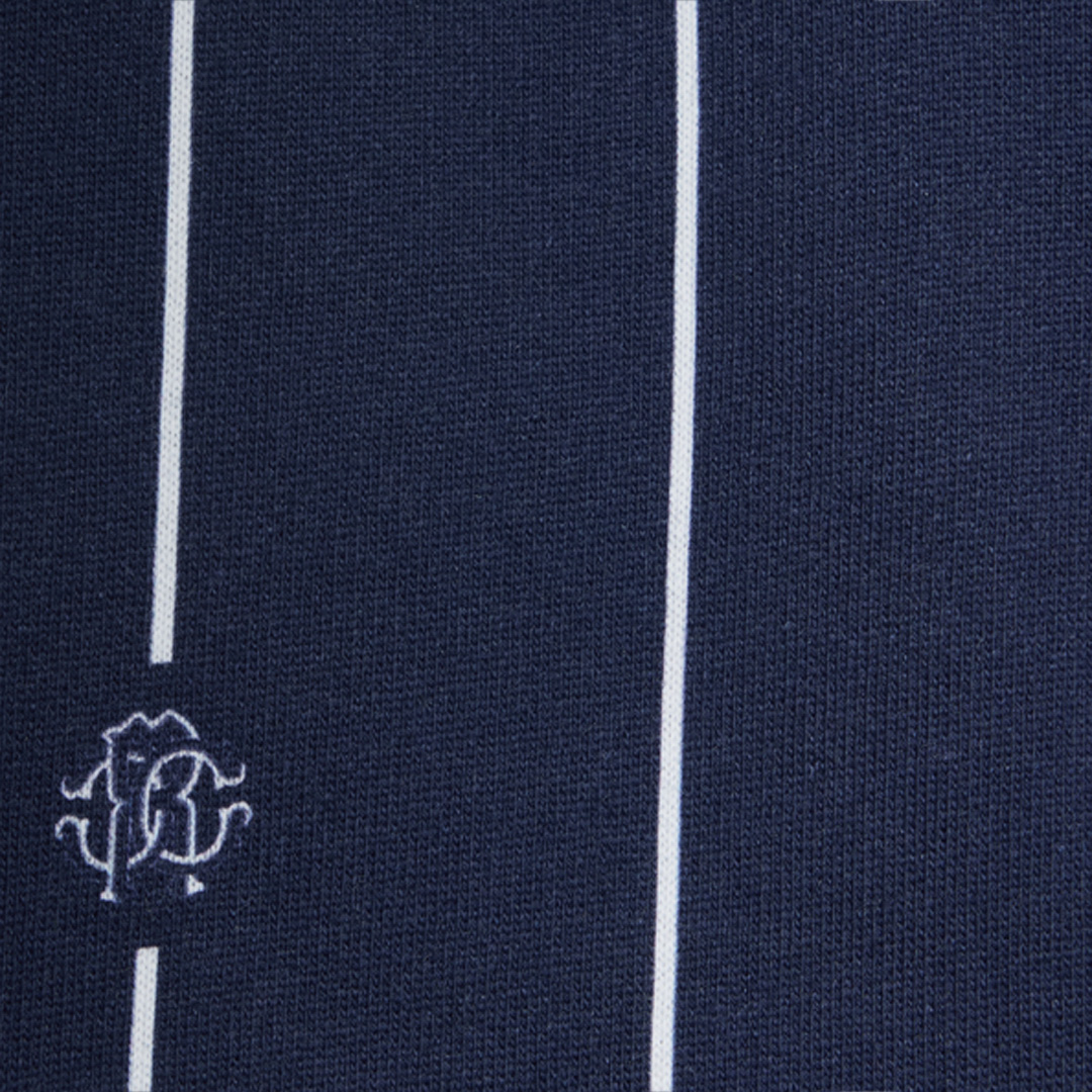 Blue Sport Shorts with RC Monogram