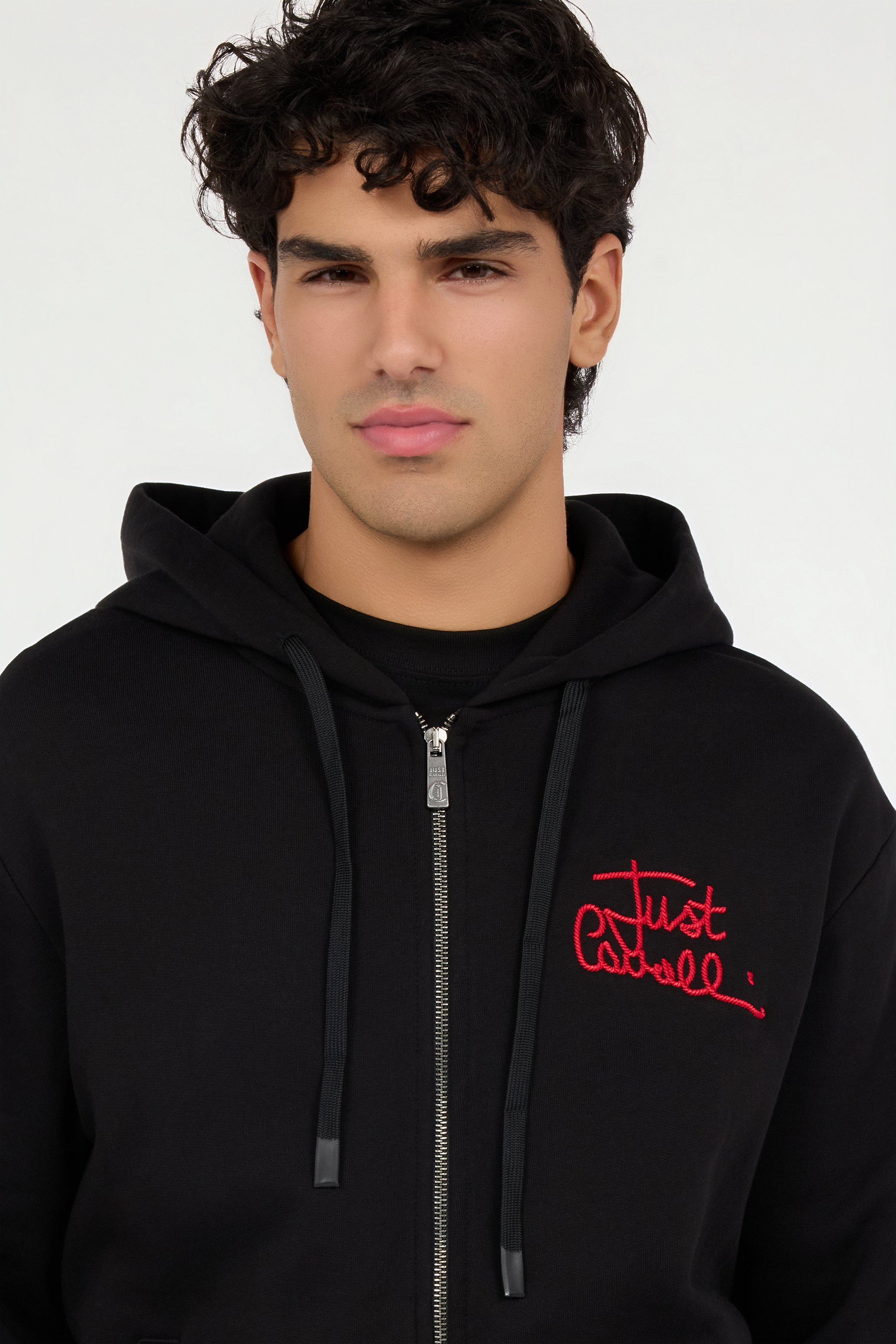 Hoodie with Embroidered Logo