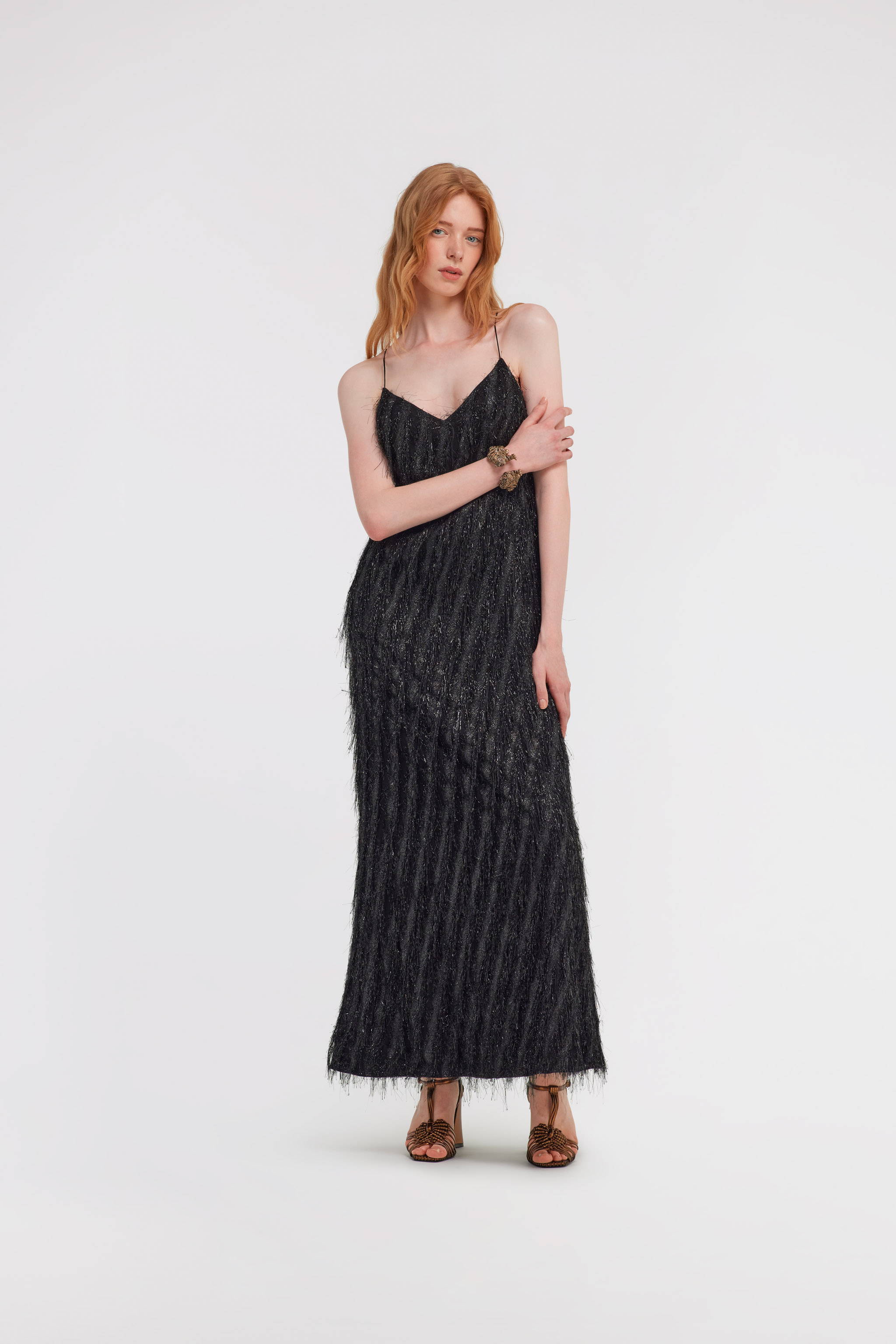ROBERTO CAVALLI MIDIKLEID MIT FRANSEN