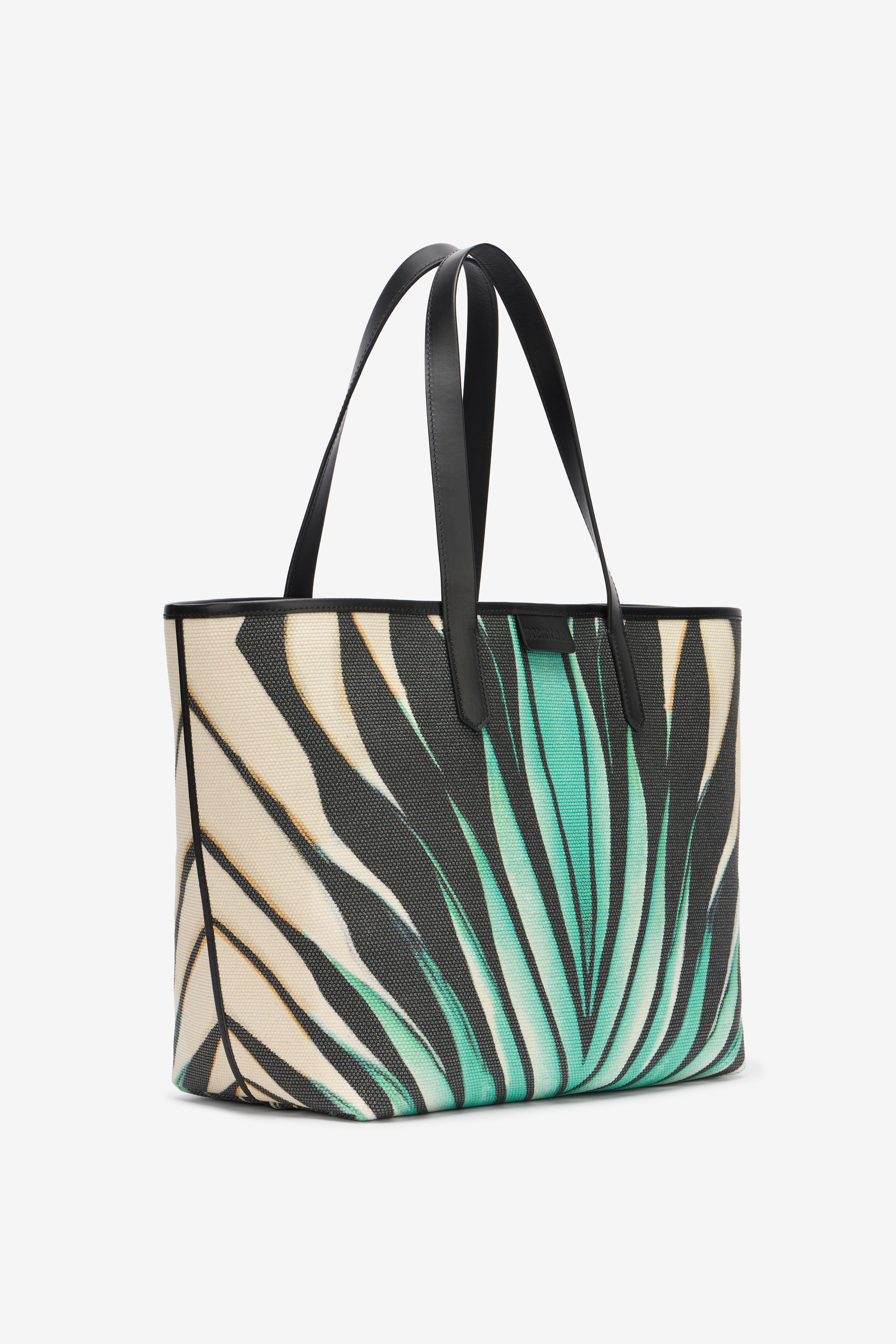 Ray Of Sea Print Shopping Bag
