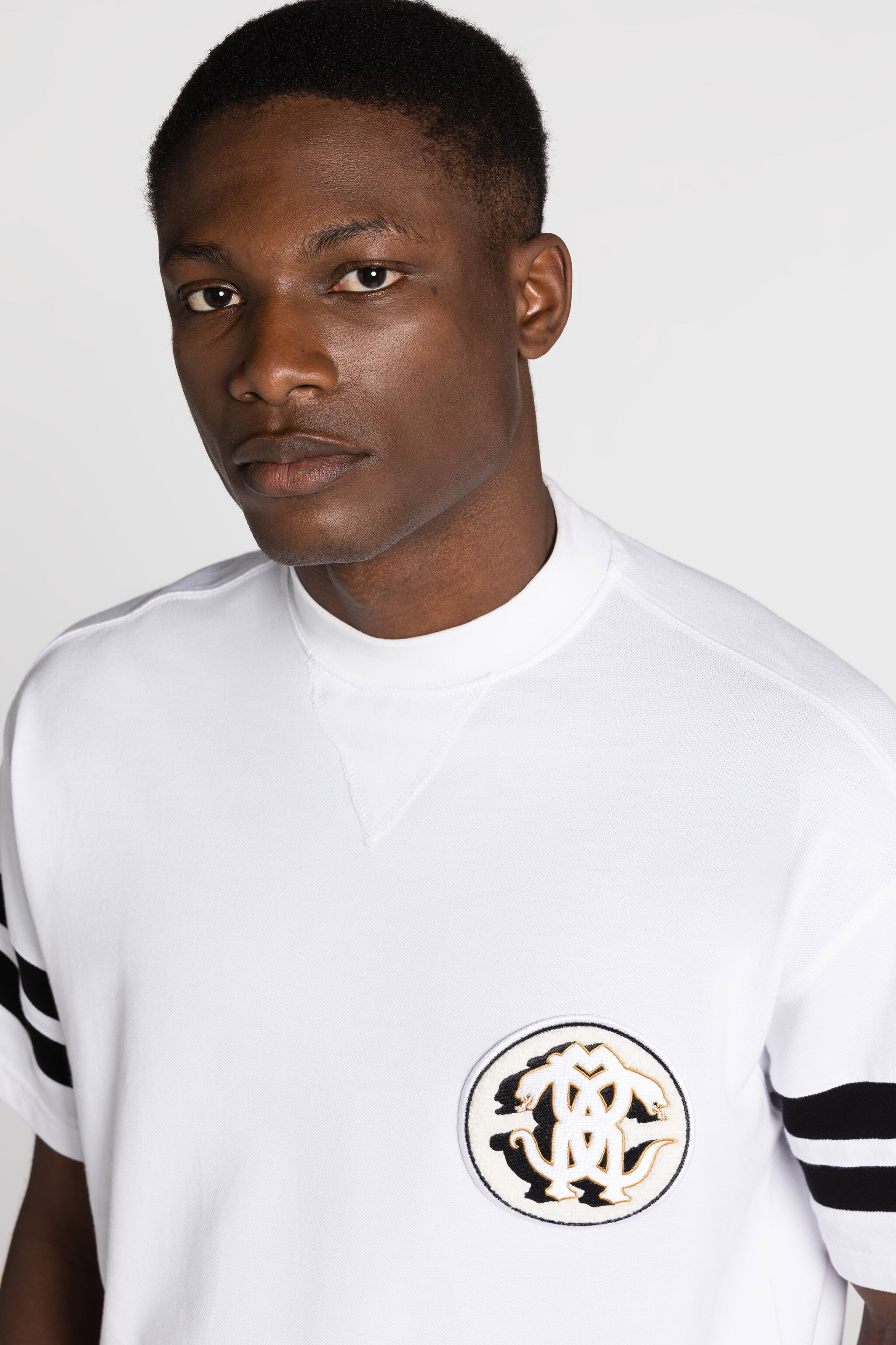 Mirror Snake Cotton T-Shirt