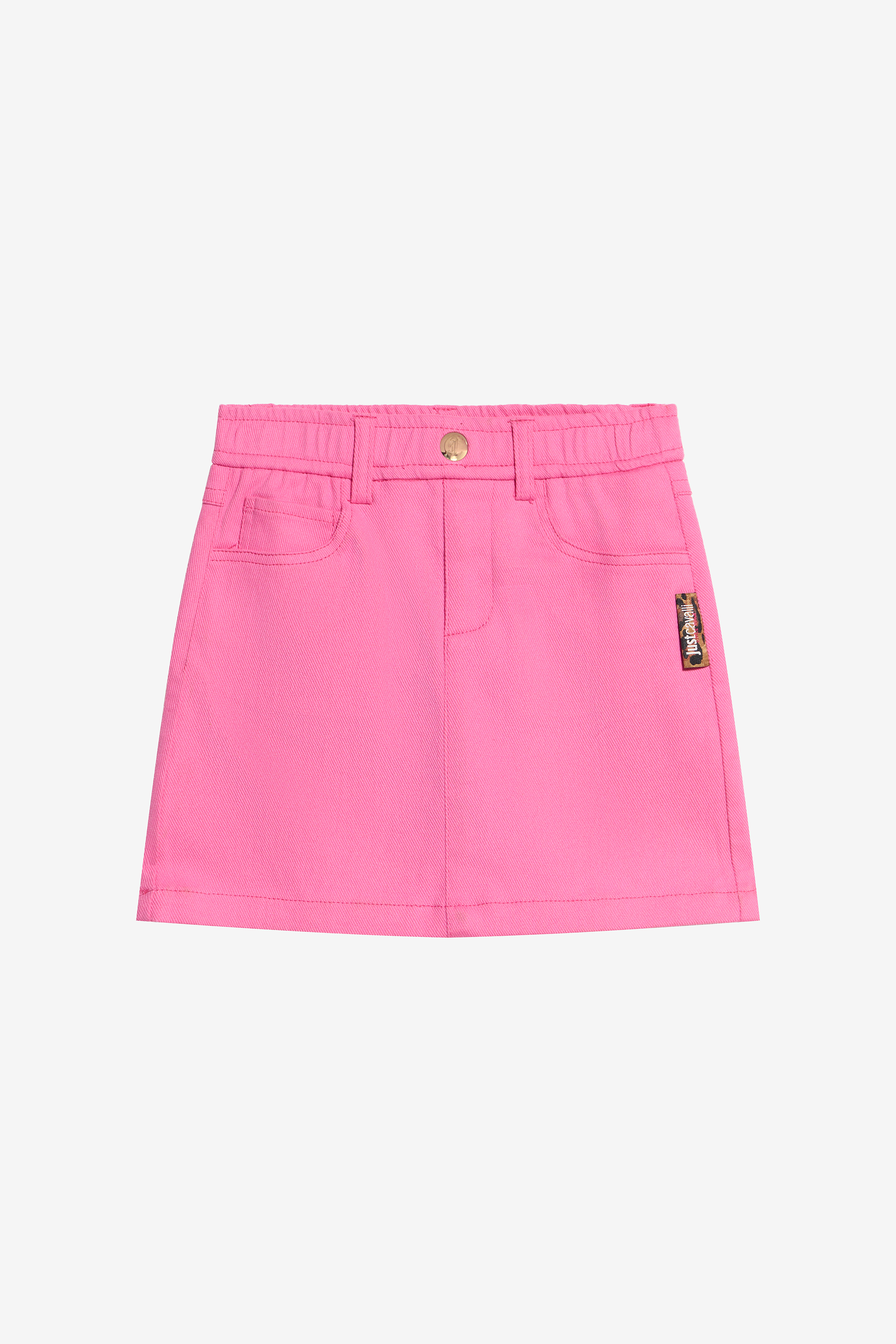 Roberto Cavalli Pink Cotton Miniskirt | Thumbnail 5
