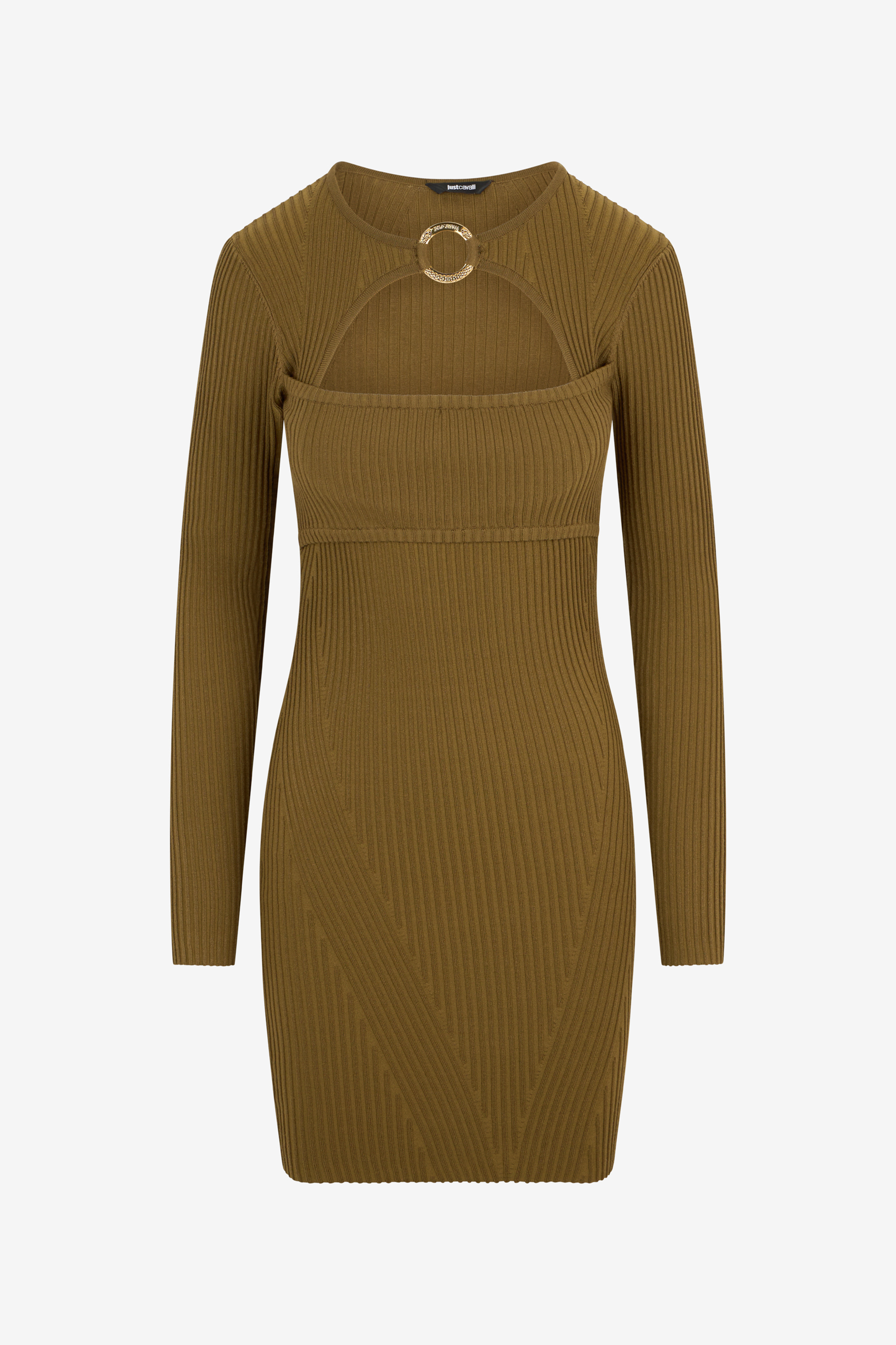 Roberto Cavalli Women's Green Mini Dress - Mini Dresses Verde 185