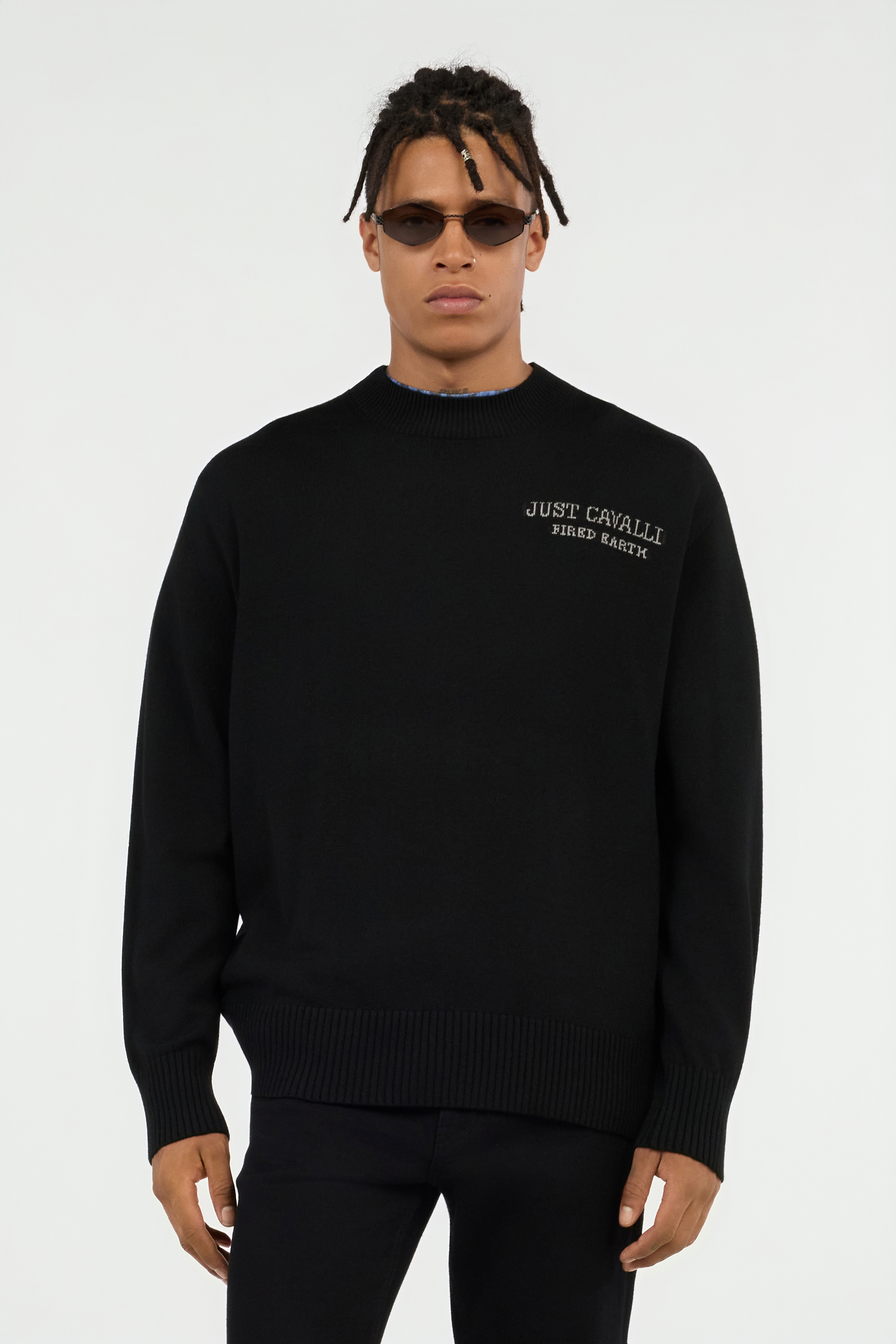 Sweater With Deer Motif