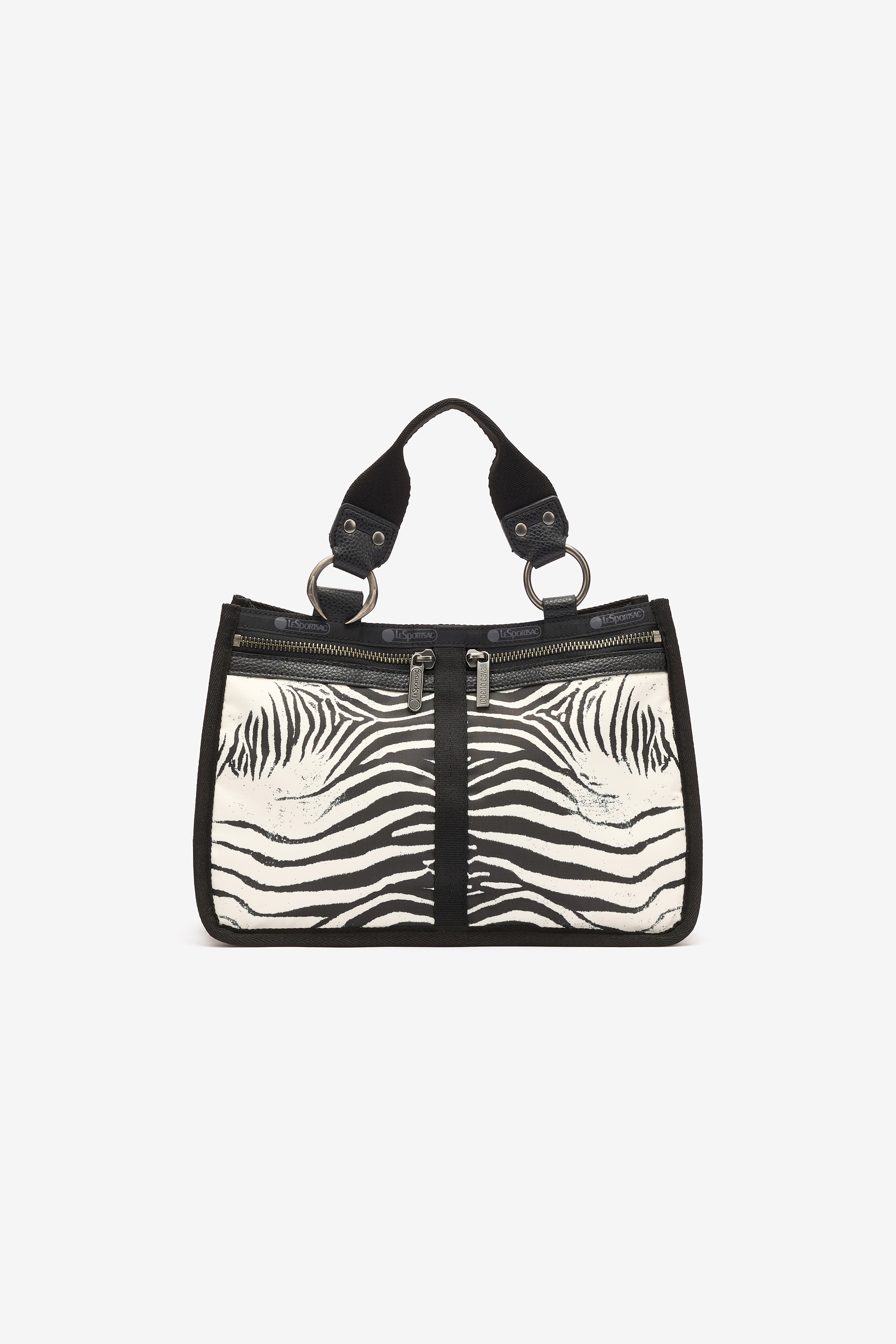Roberto Cavalli Women's Black/White Milano Bag - Bags