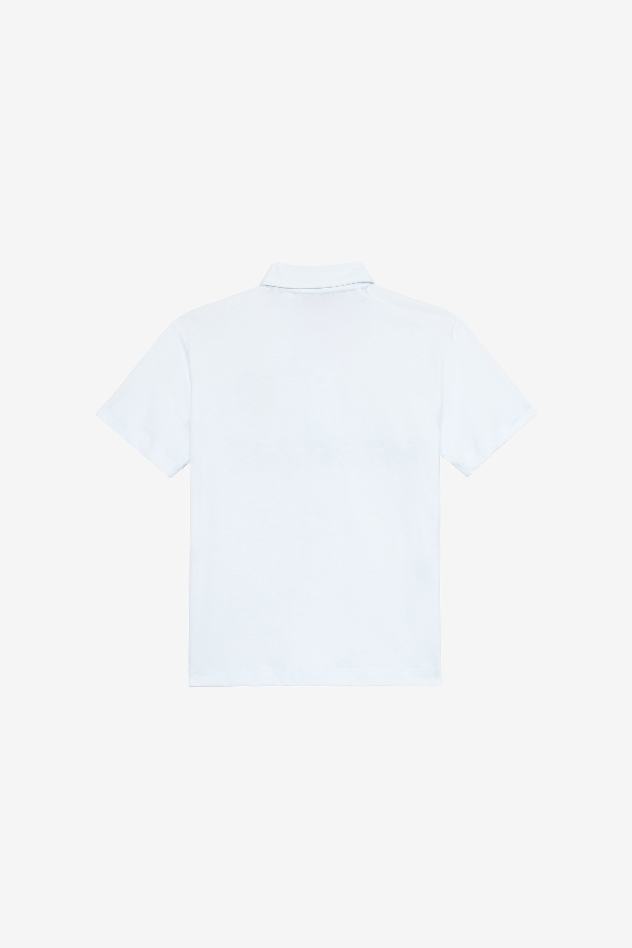 Polo-Shirt With Lettering And Patch