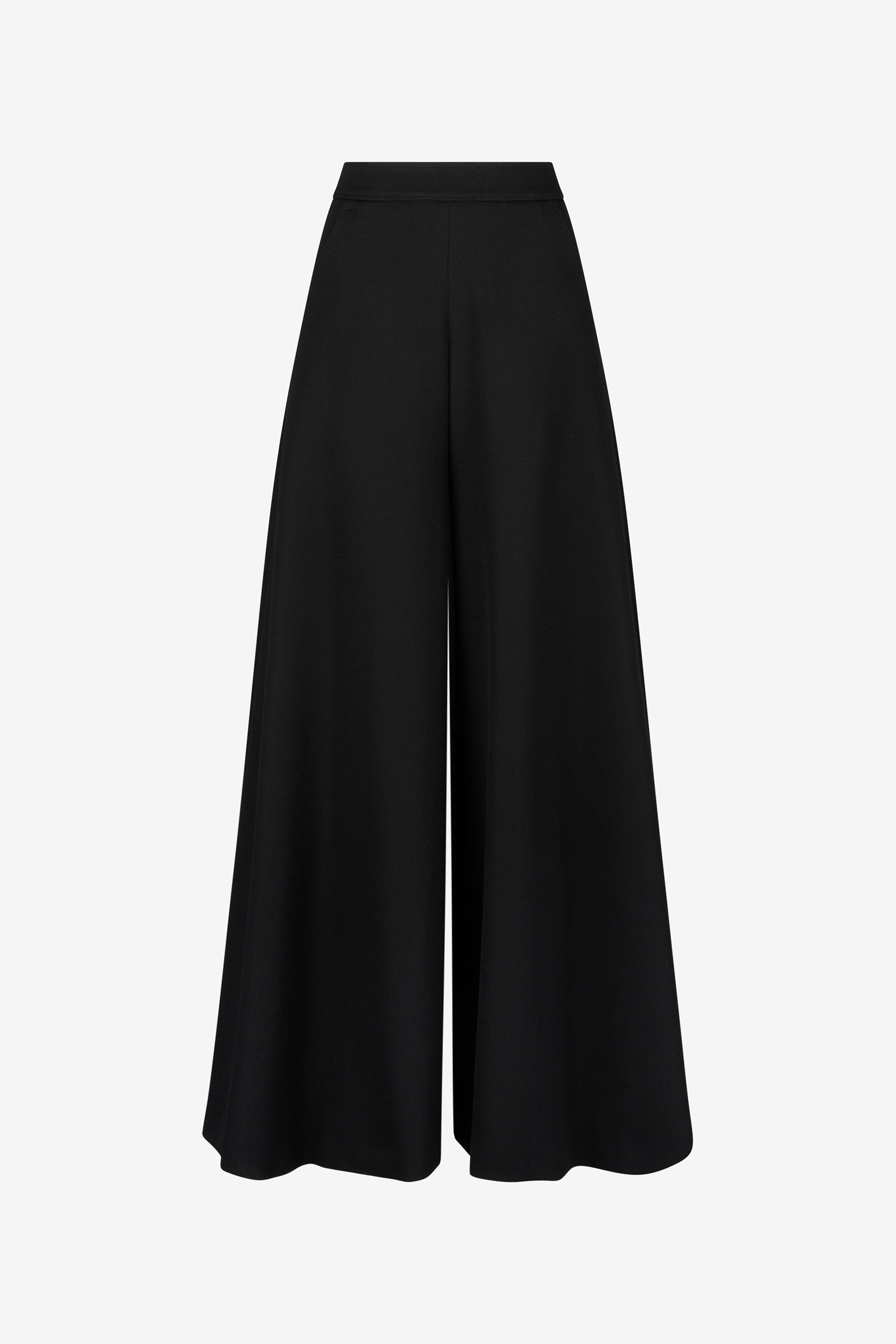 Roberto Cavalli Women's Black Fluid Trousers - Woman Trousers & Shorts