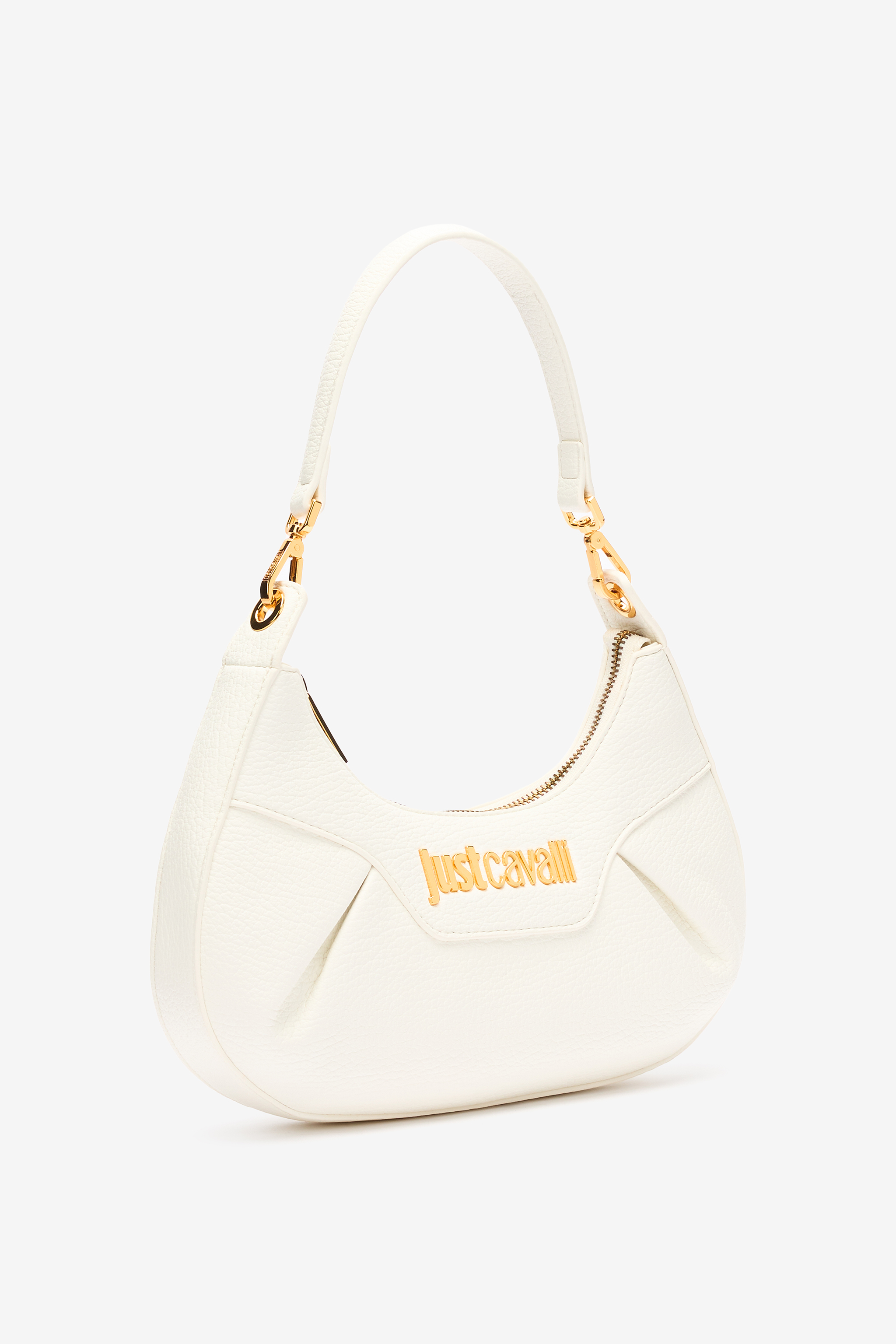 Shop Roberto Cavalli Hobo-bag Mit Logo In White