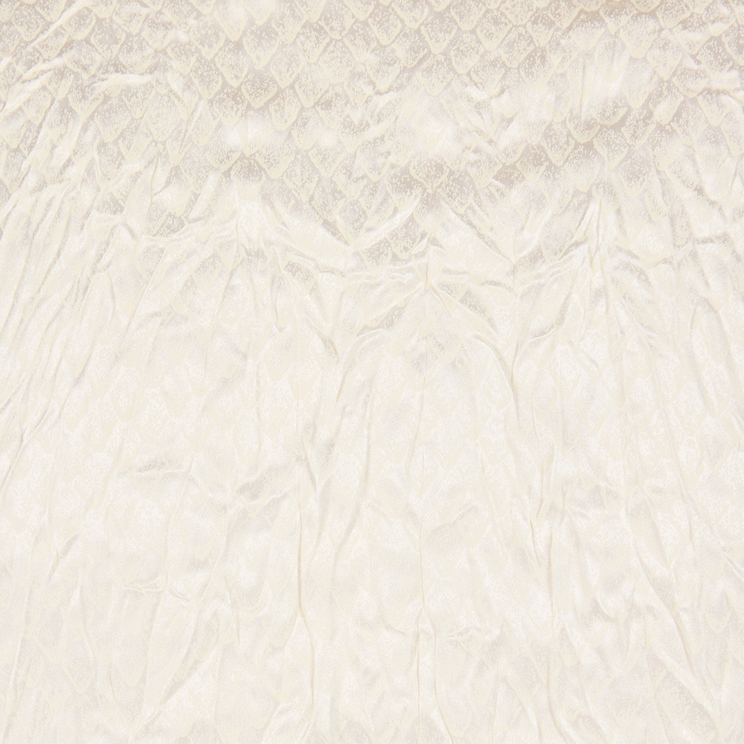 Roberto Cavalli Shirt With Python Print In Ivory