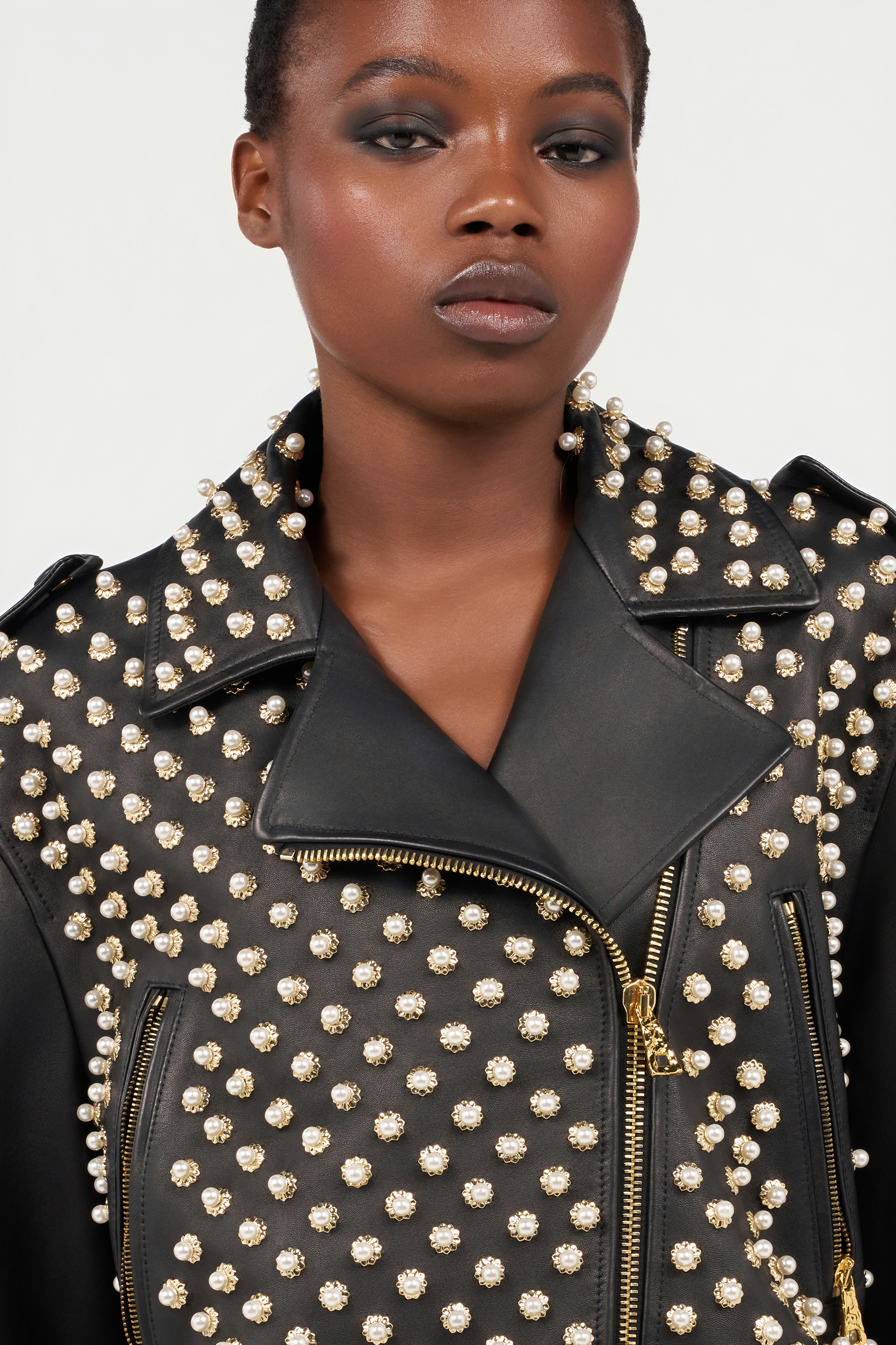 Leather Bomber Jacket