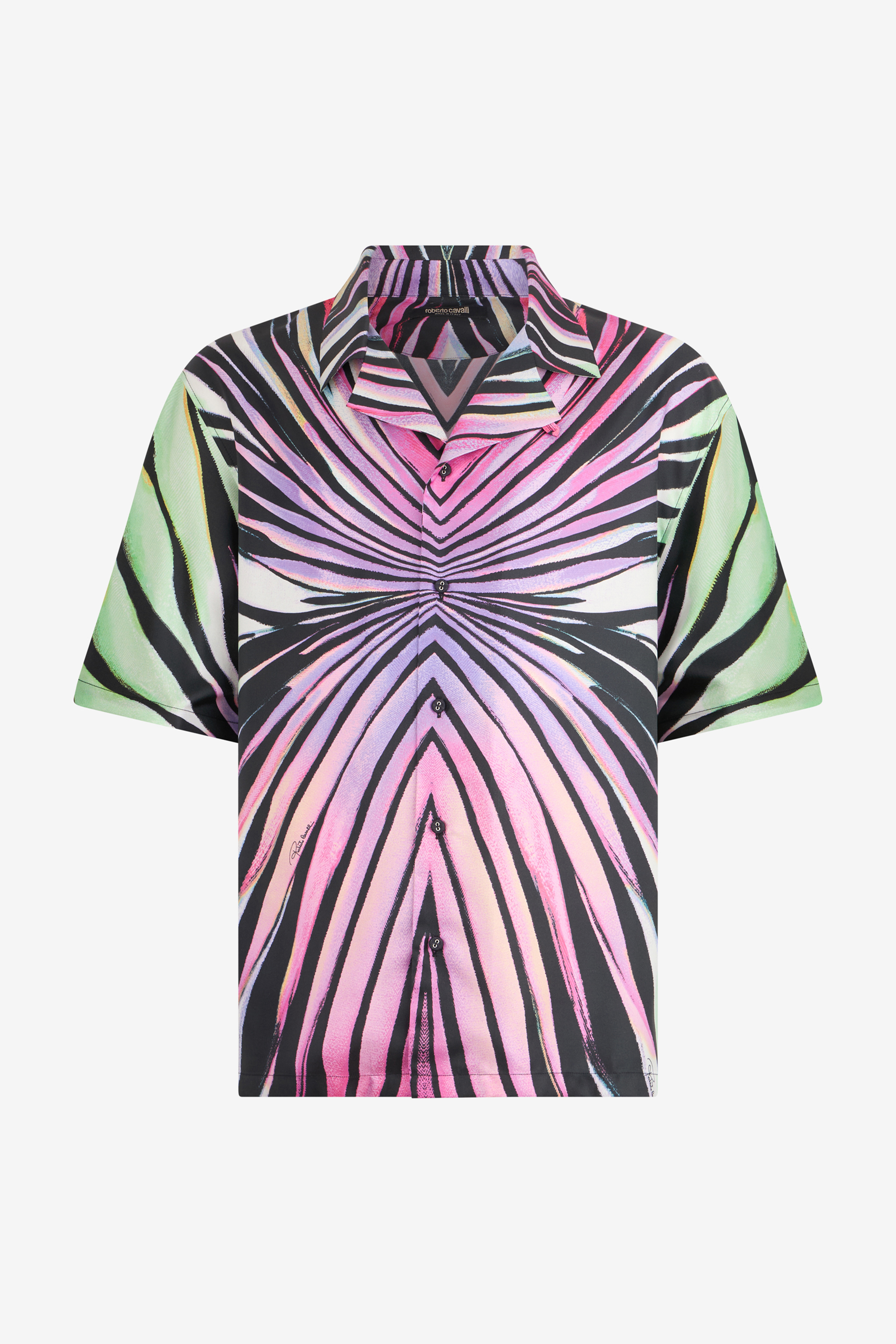 Roberto Cavalli Ray Of Paradise Print Shirt