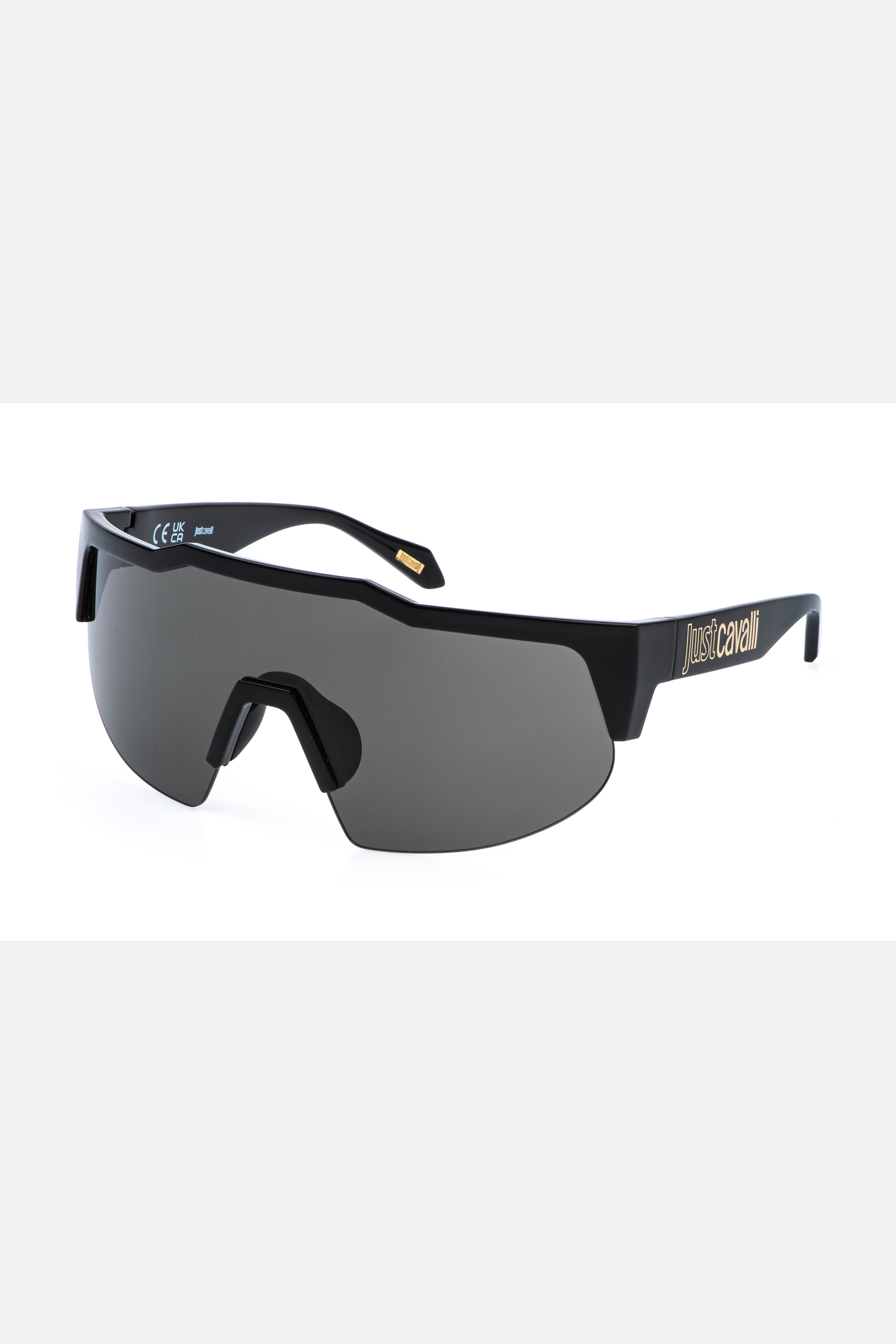 Roberto Cavalli Men's Black Sunglasses Just Cavalli - Sunglasses Total Shiny