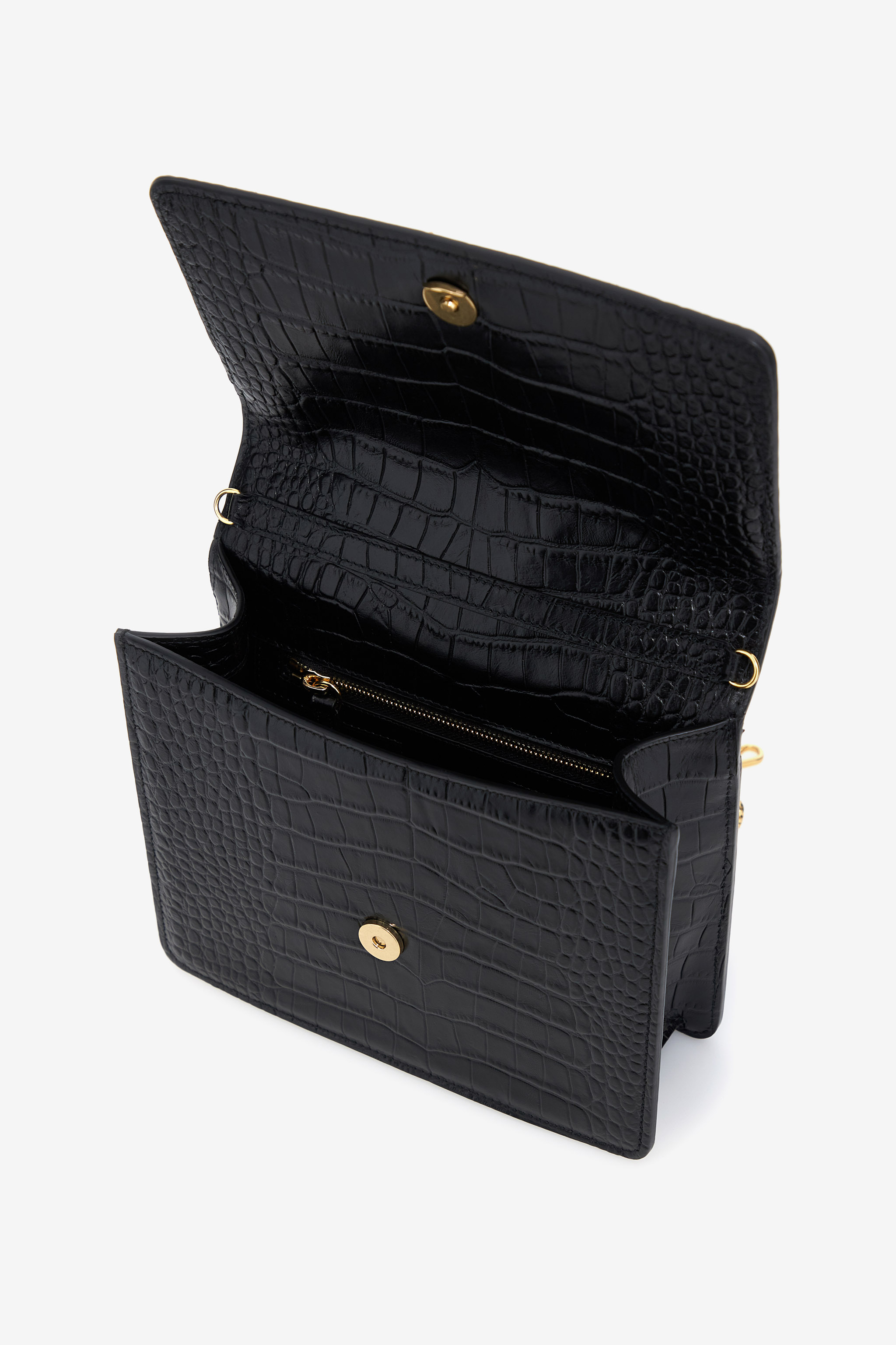 Roberto Cavalli Large Roar Bag In Black