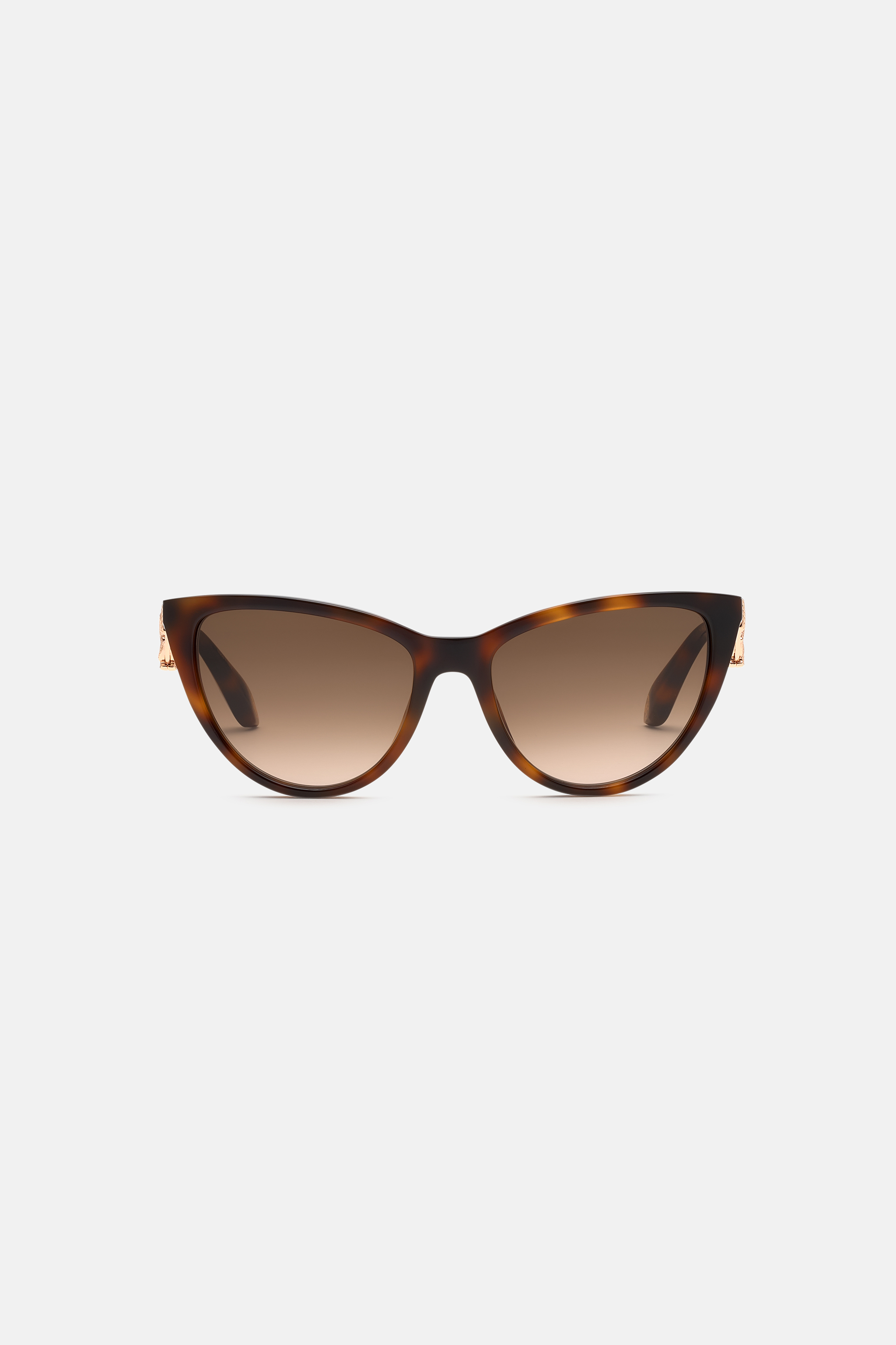 Roberto Cavalli Women's Brown Cat-Eye Sunglasses - Eyewear Havana