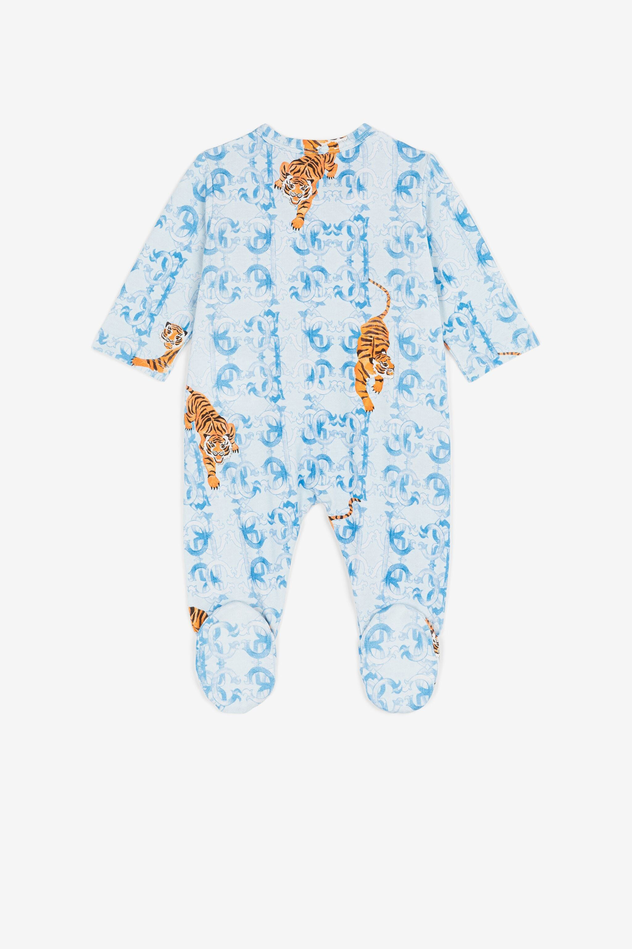 Tiger-print three-piece set