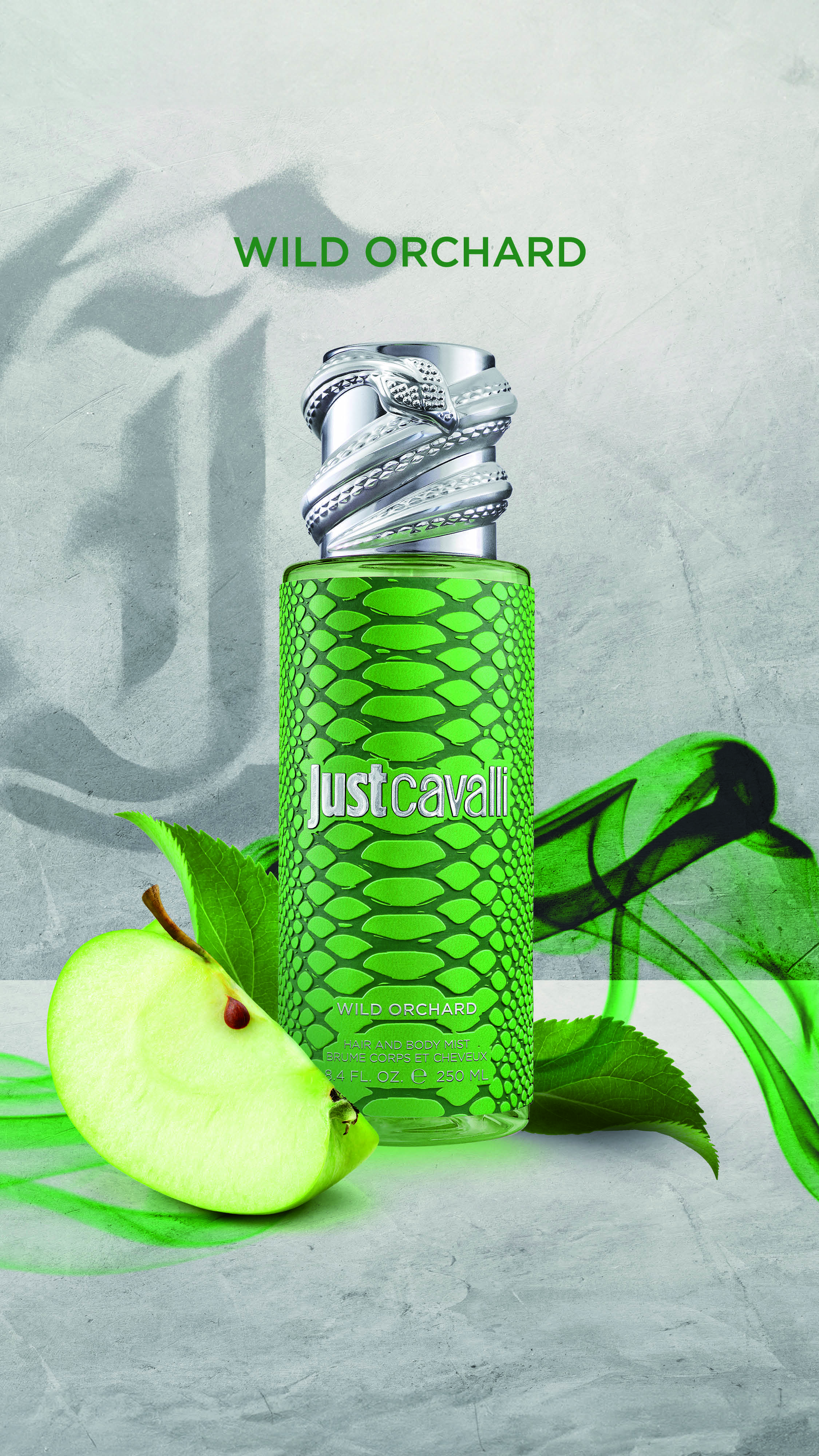 Roberto Cavalli Just Cavalli Hair & Body Mist Wild Orchard 250ml - Made In Italy