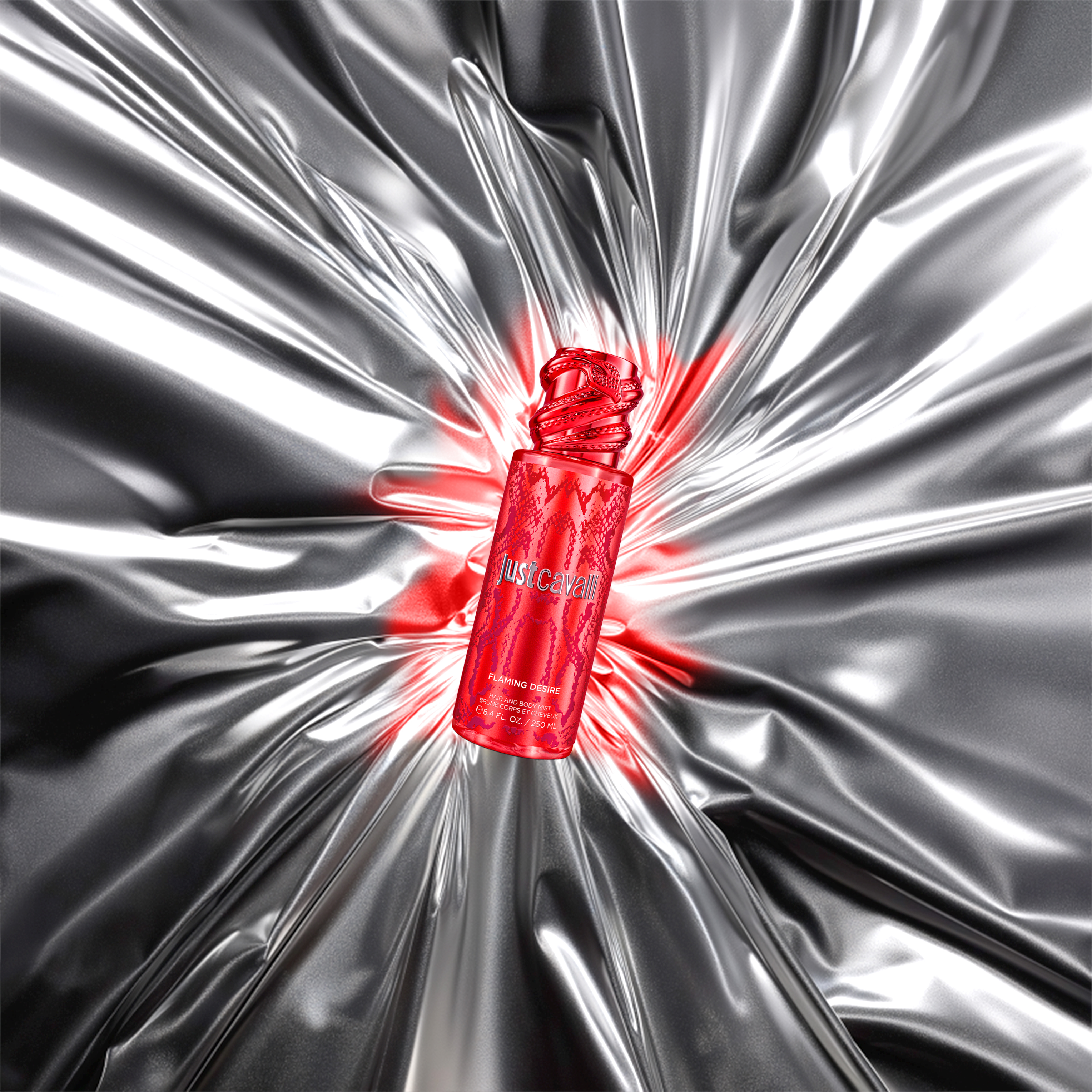 JUST CAVALLI FLAMING DESIRE HAIR & BODY MIST 250 ML