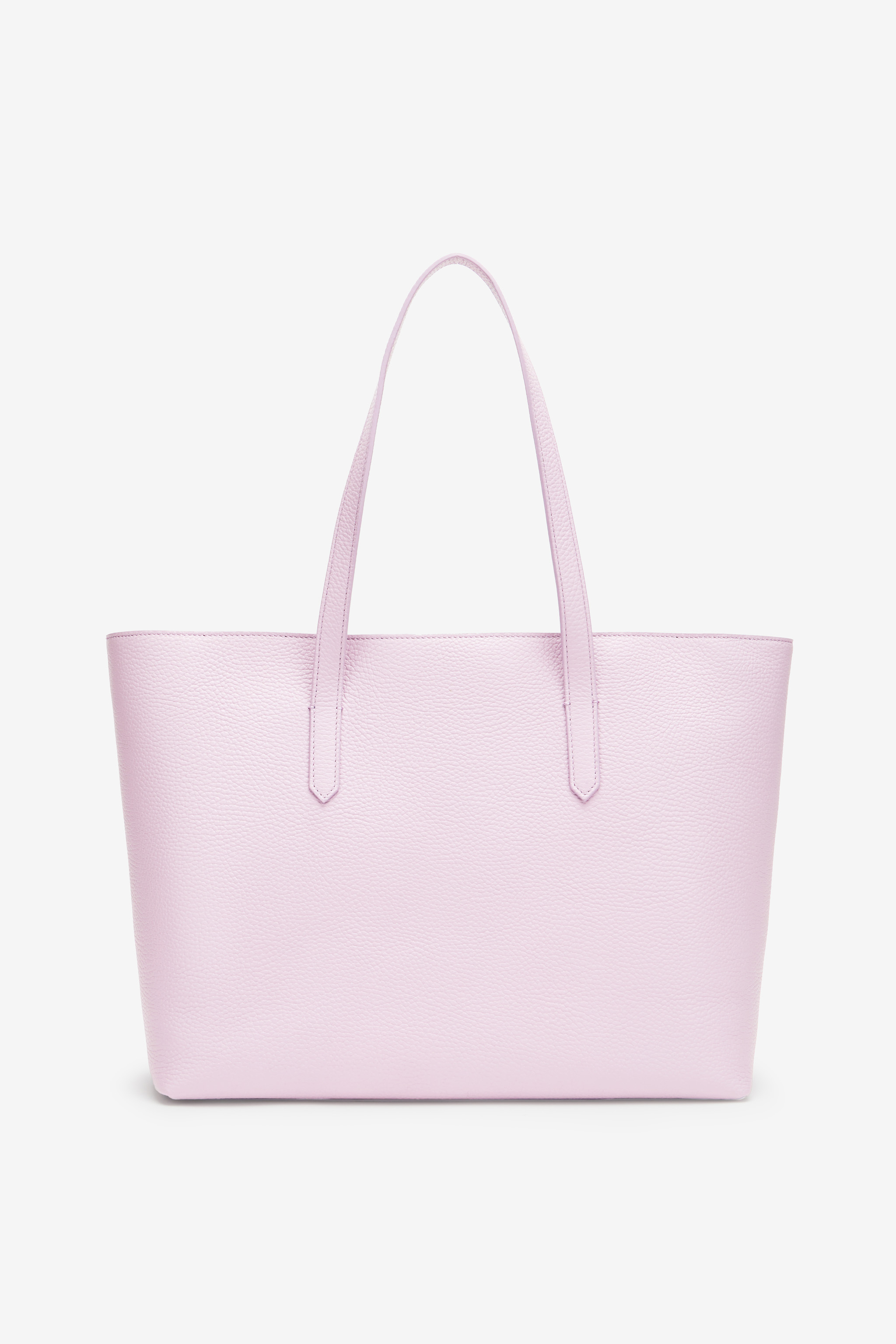 ROBERTO CAVALLI LEDER SHOPPER TASCHE MIT RC-ANHÄNGER
