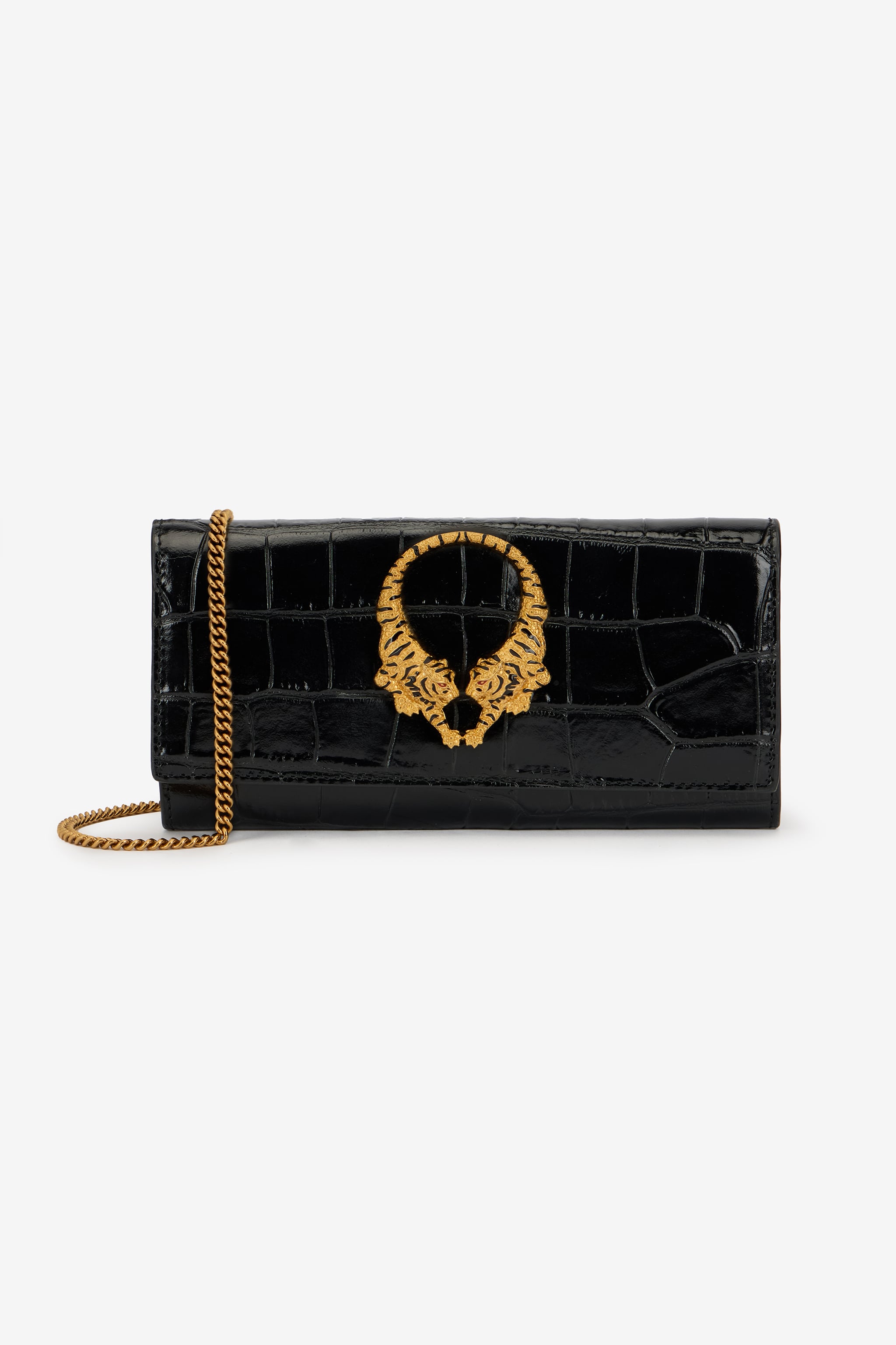 Roberto Cavalli Roar wallet with chain