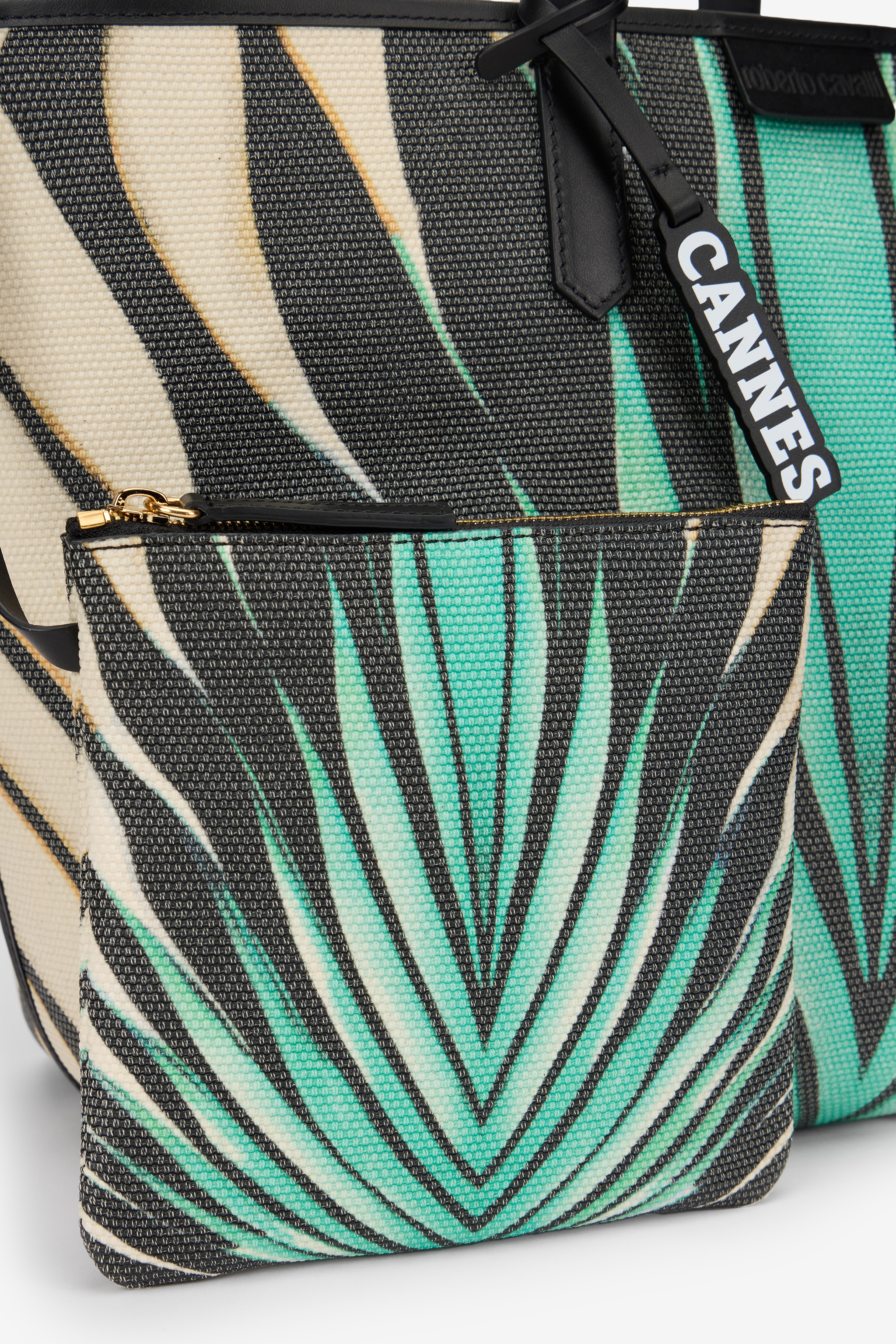 Ray Of Sea Print Shopping Bag