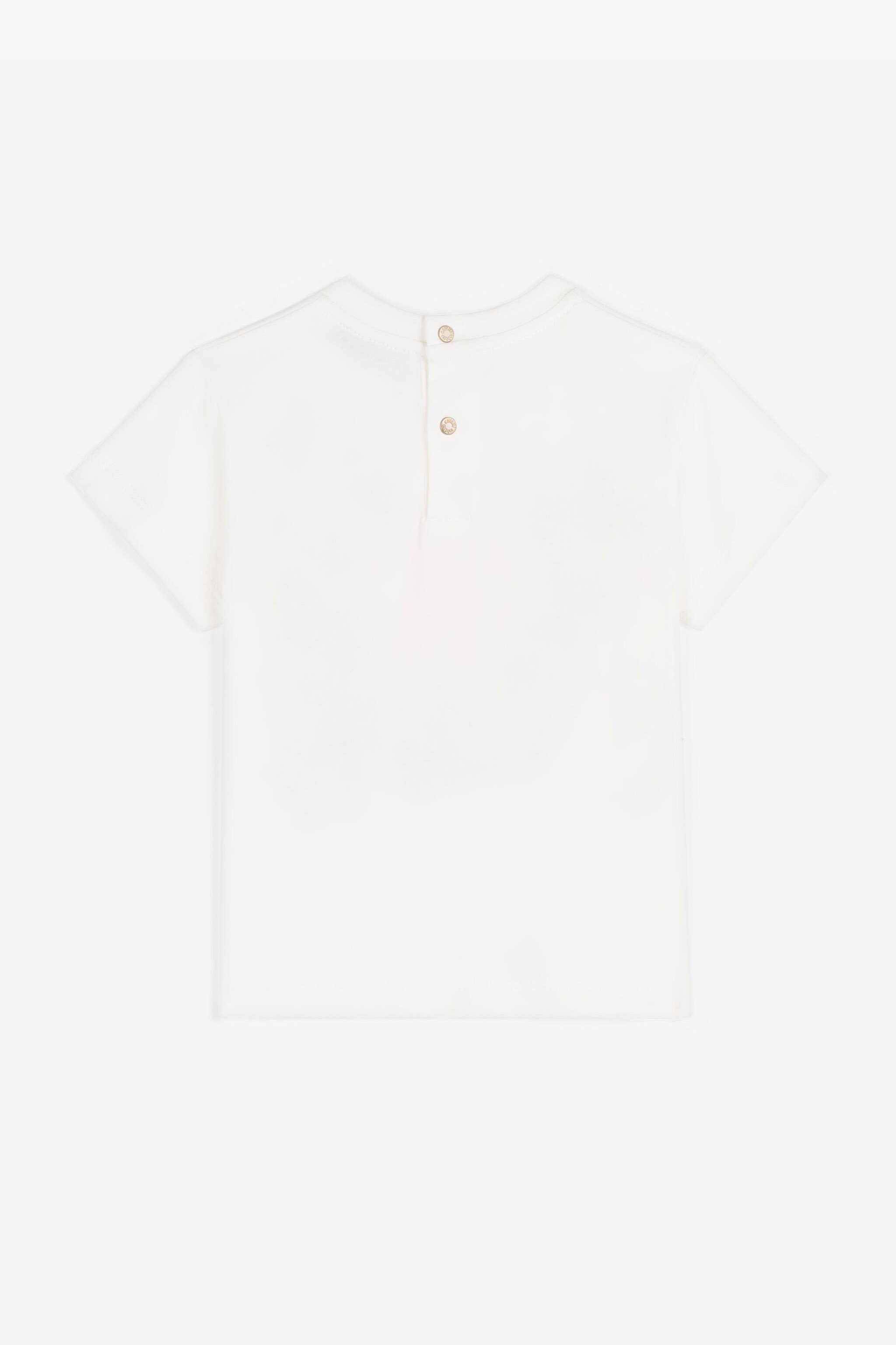 ROBERTO CAVALLI T-SHIRT MIT GRAFISCHEM PRINT