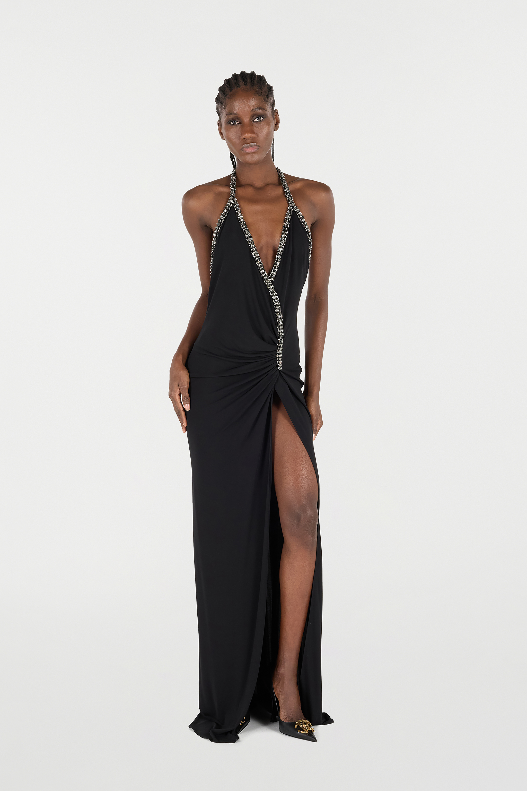 Long Dress With Rhinestones